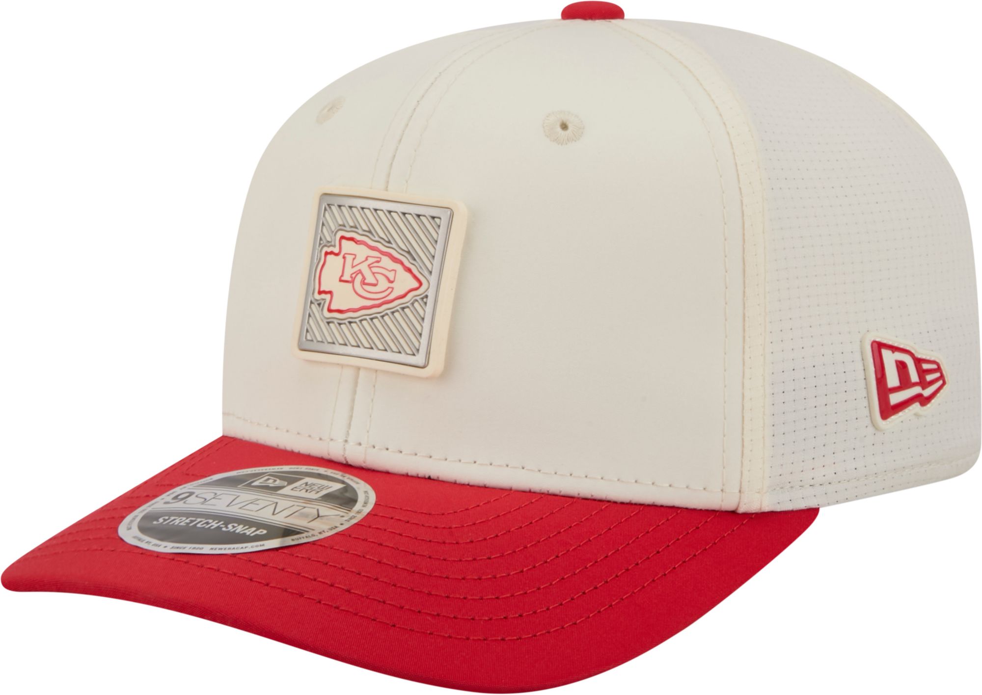 New Era Adult Kansas City Chiefs Training Camp 2026 9Seventy Adjustable Stretch-Snap Hat