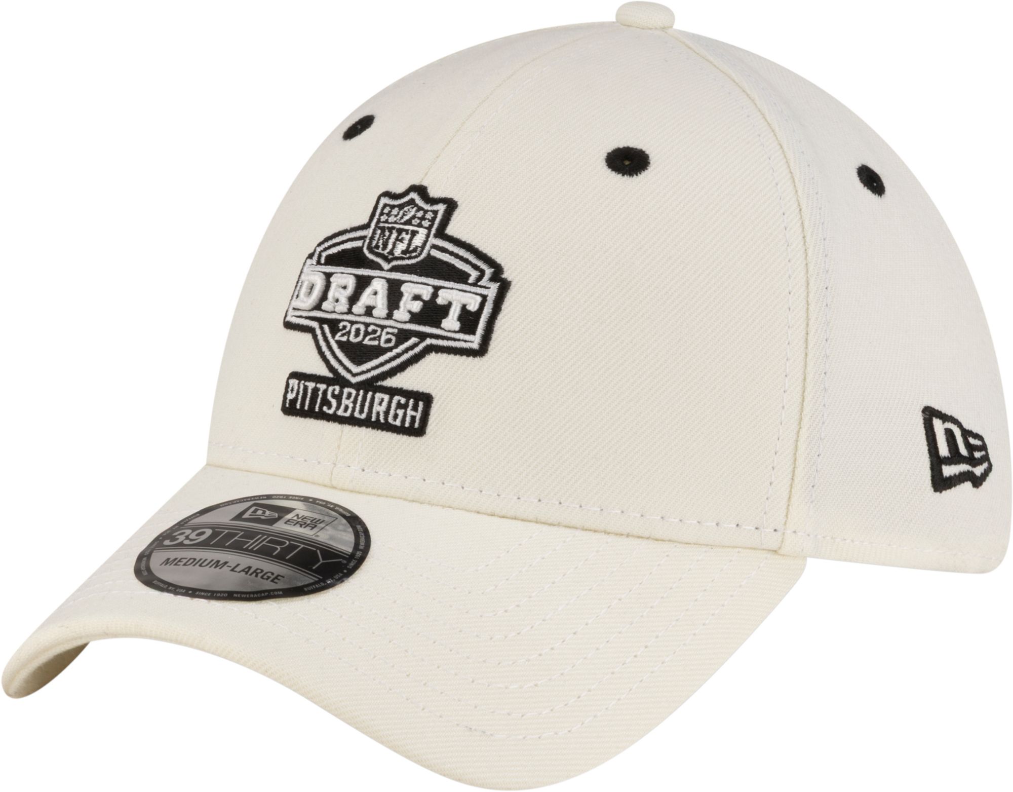 New Era Adult NFL Draft 2026 39Thirty Black Adjustable Hat