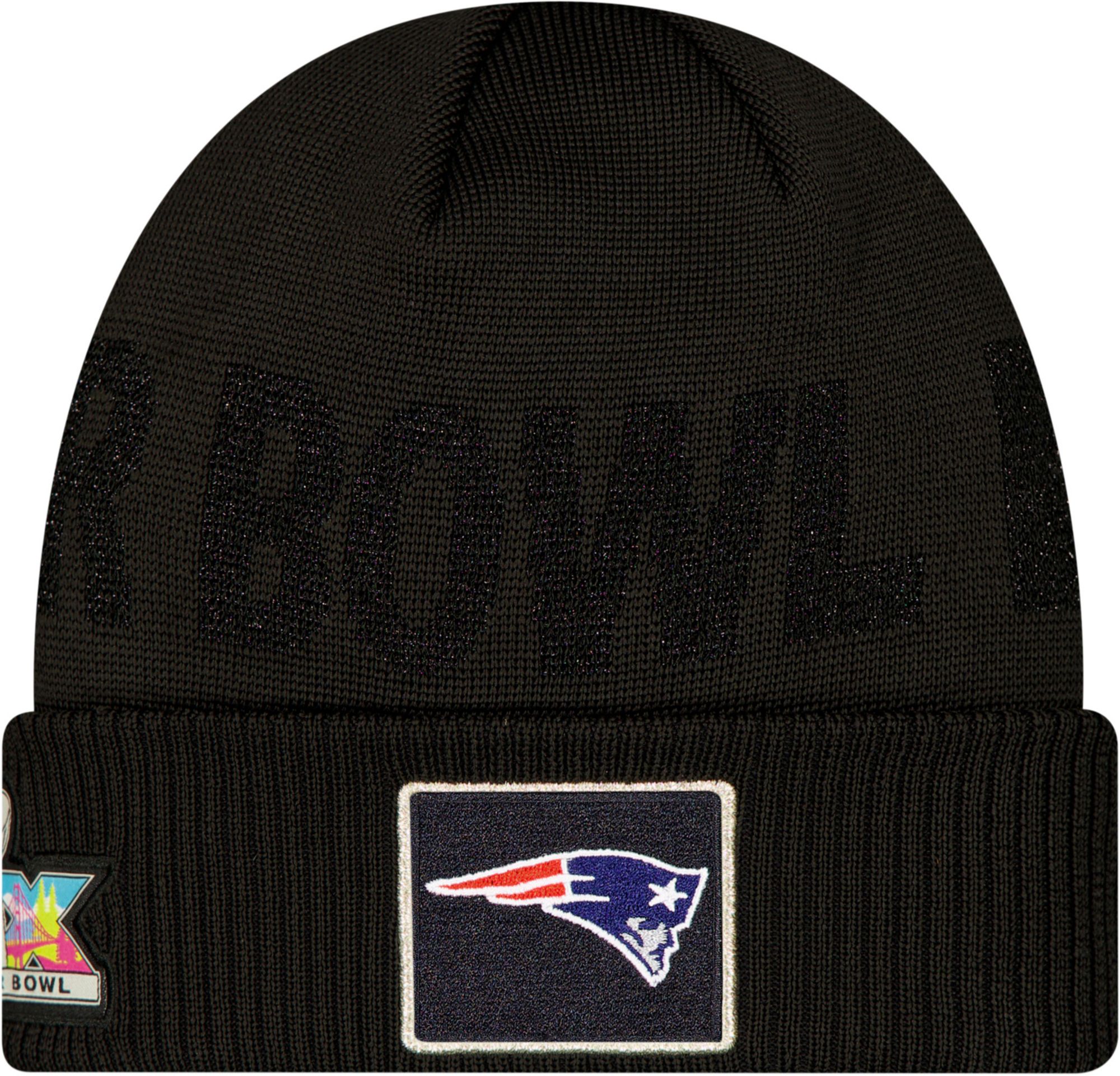 New Era Adult 2025-26 Super Bowl LX Bound New England Patriots Opening Night Knit Beanie