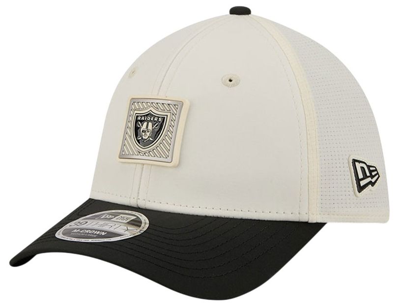 New Era Adult Las Vegas Raiders Training Camp 2026 39Thirty Stretch Fit Hat