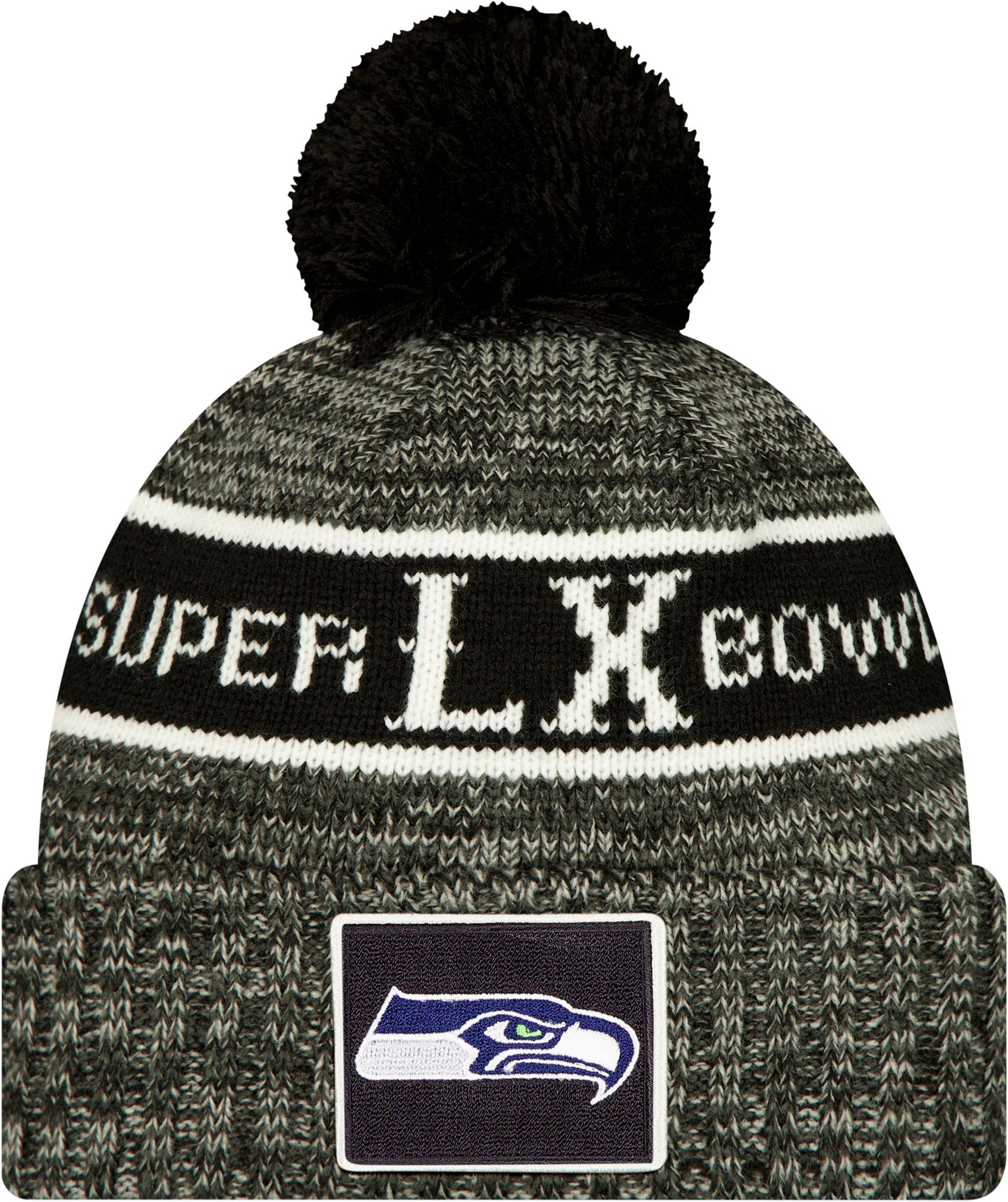 New Era Adult 2025-26 Super Bowl LX Bound Seattle Seahawks Participant Knit Beanie
