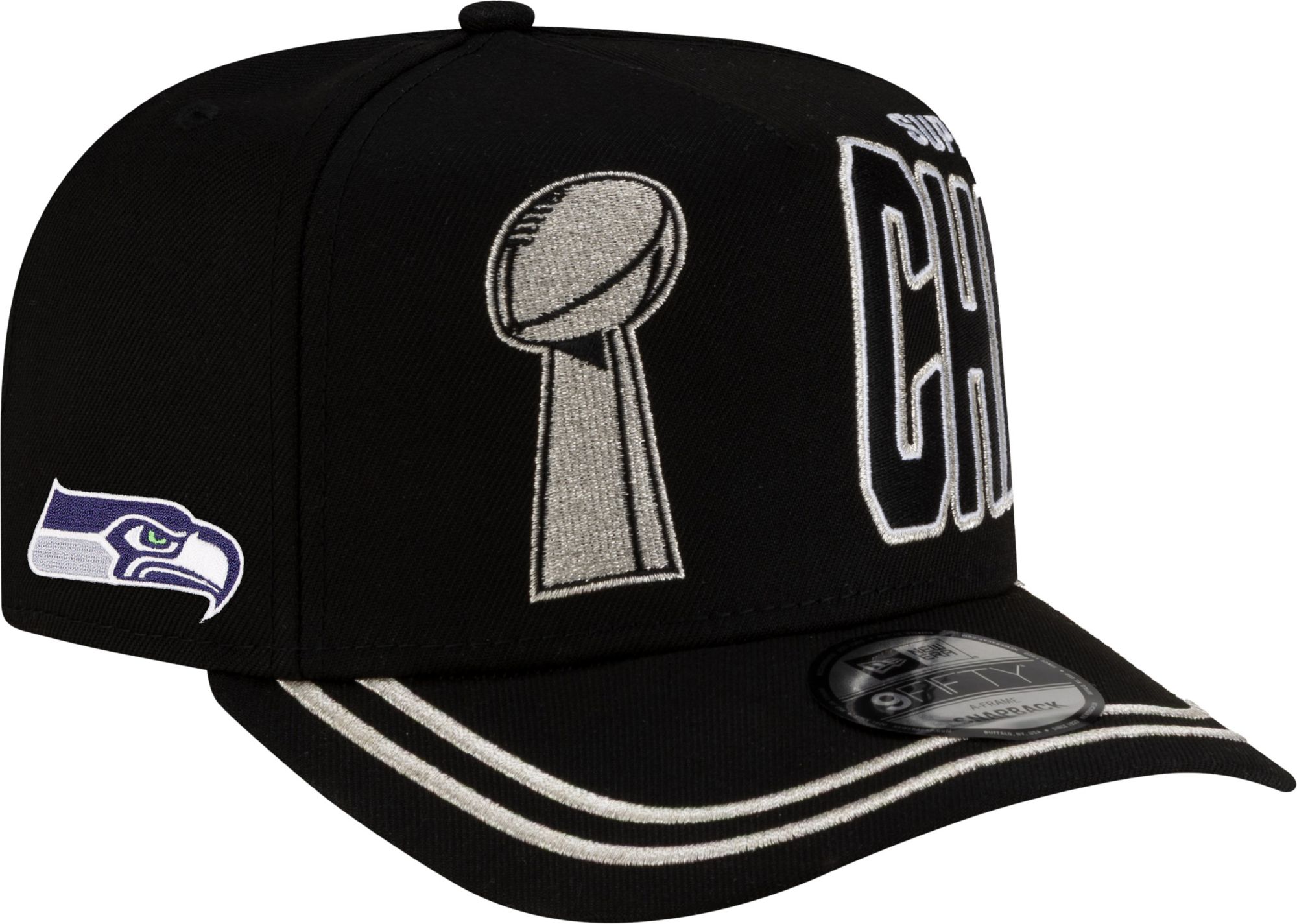 New Era Adult 2025-26 Super Bowl LX Champions Seattle Seahawks Parade 9Fifty Adjustable Hat