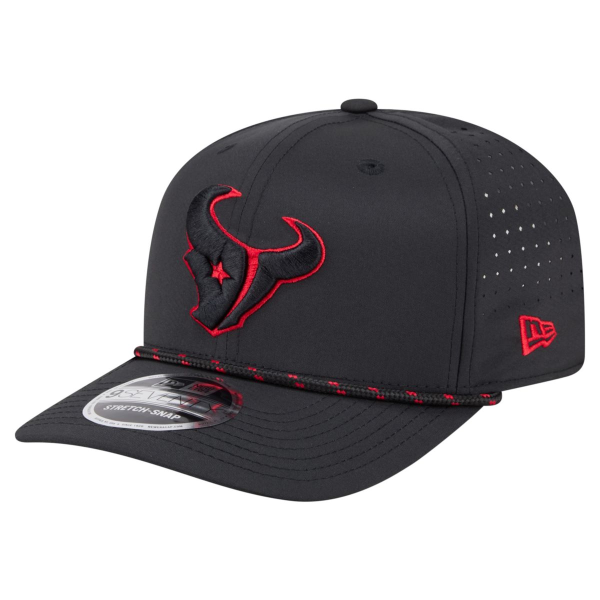 New Era Adult Baltimore Ravens Black Rope 9Seventy Adjustable Hat