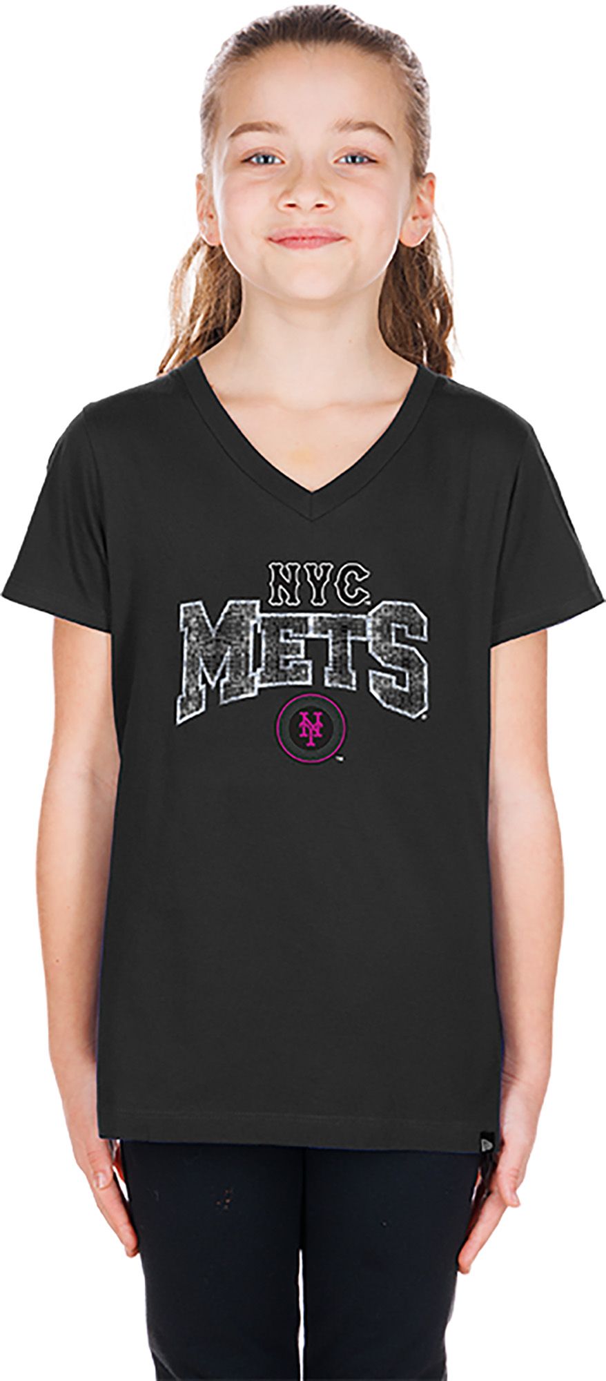 New Era Girls' New York Mets City Connect T-Shirt