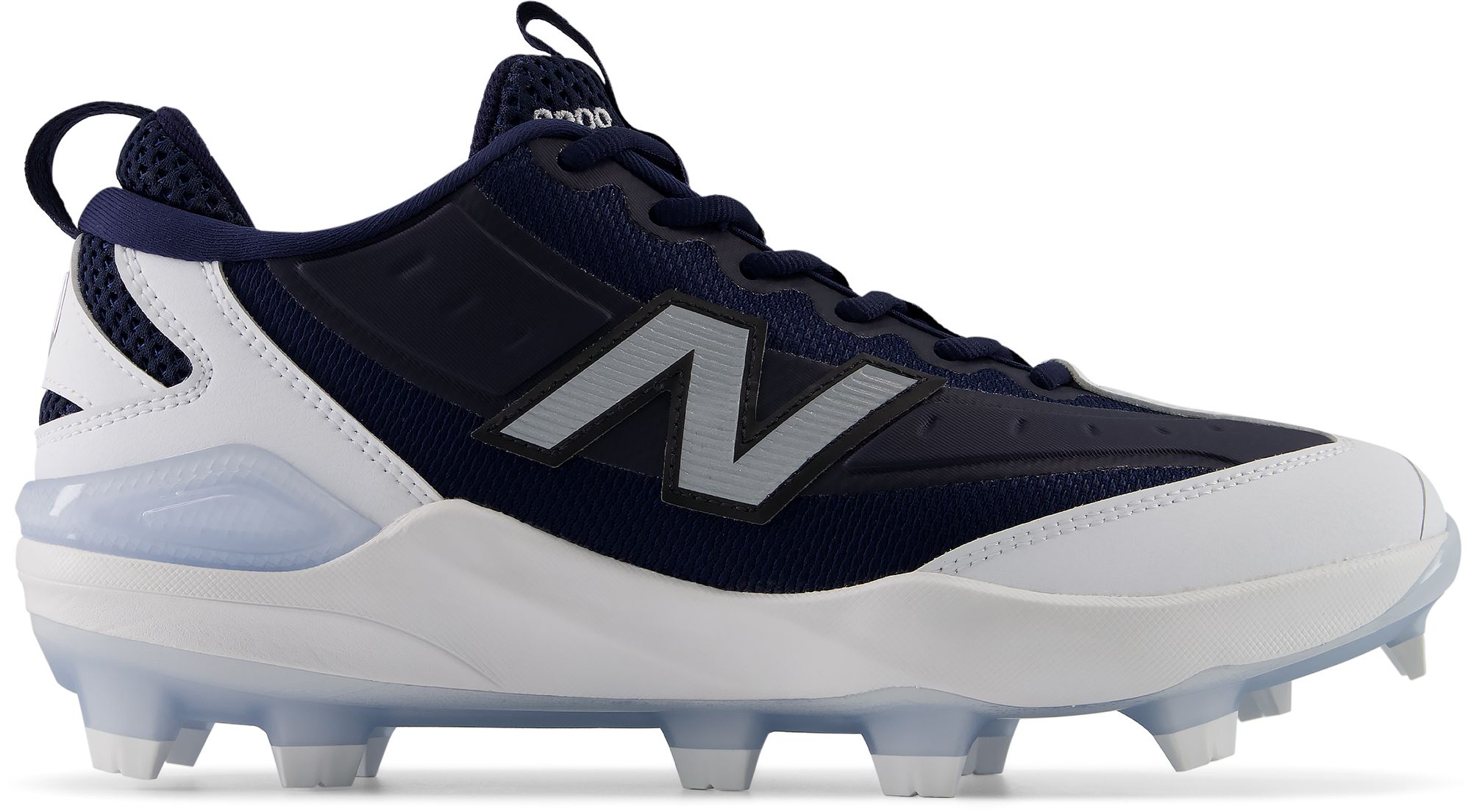 New Balance Fresh Foam 3000 V8 TPU Baseball Cleats, Size 8, Navy/White