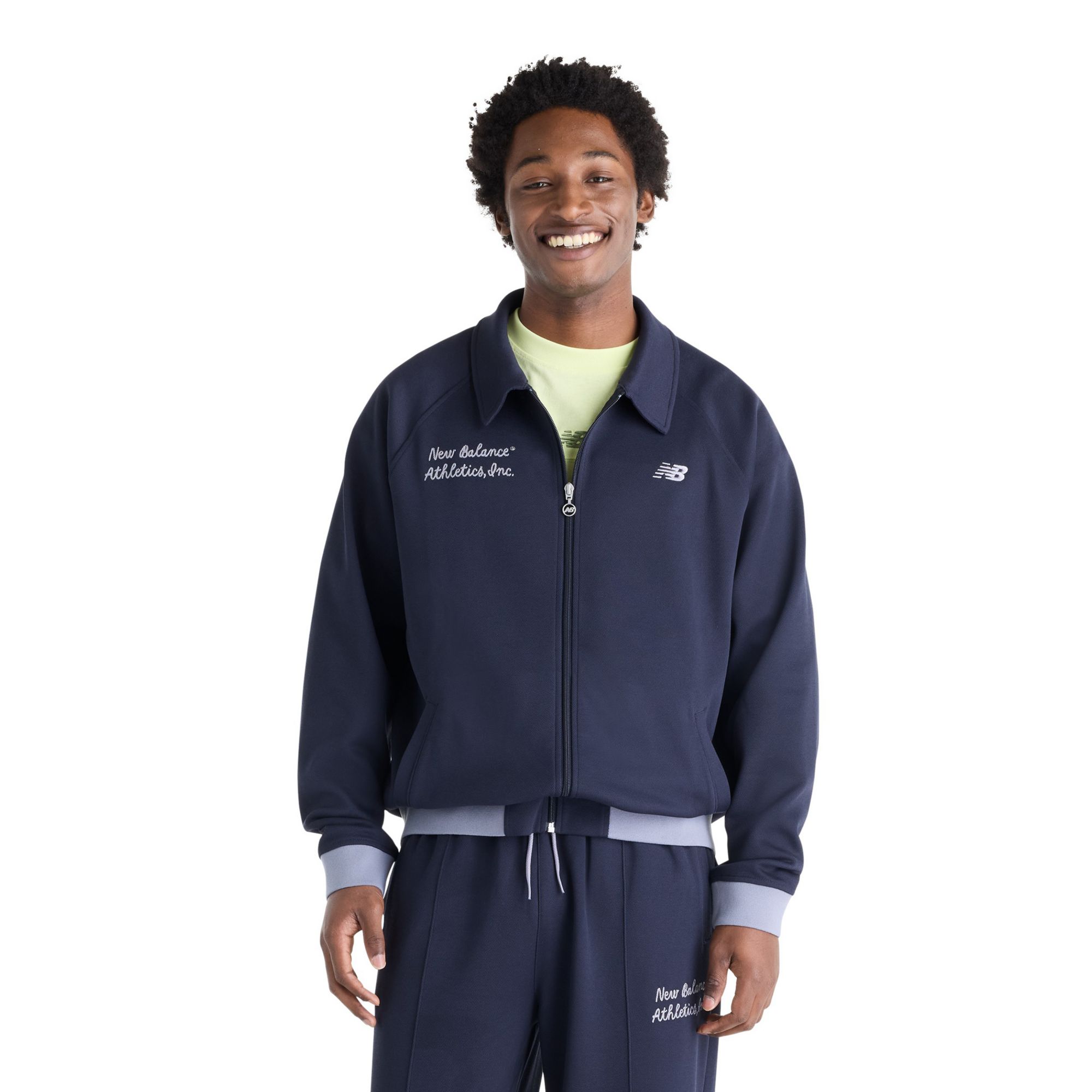 New Balance Men's Sport Legacy Pique Jacket