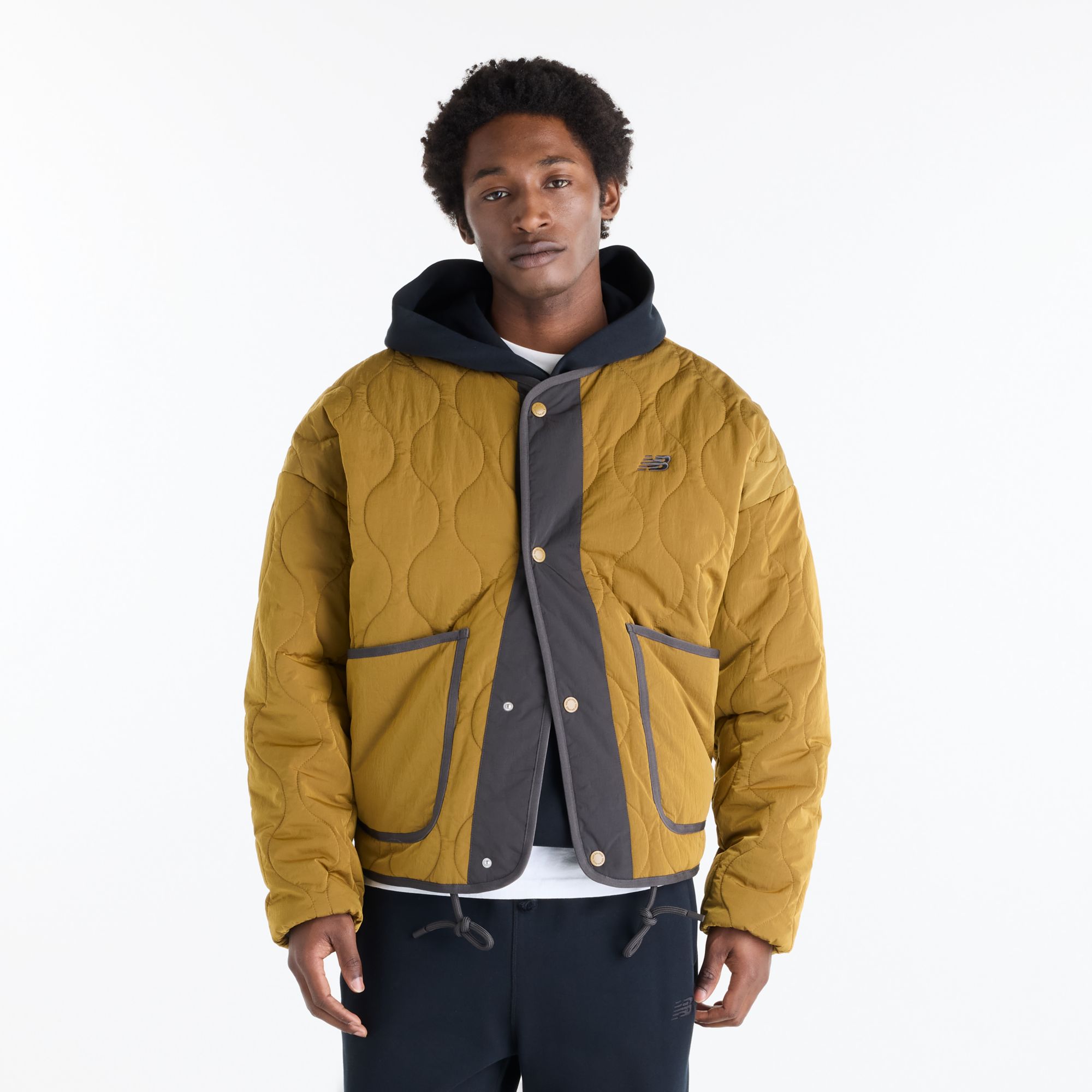 New Balance Men's Quilted Bomber