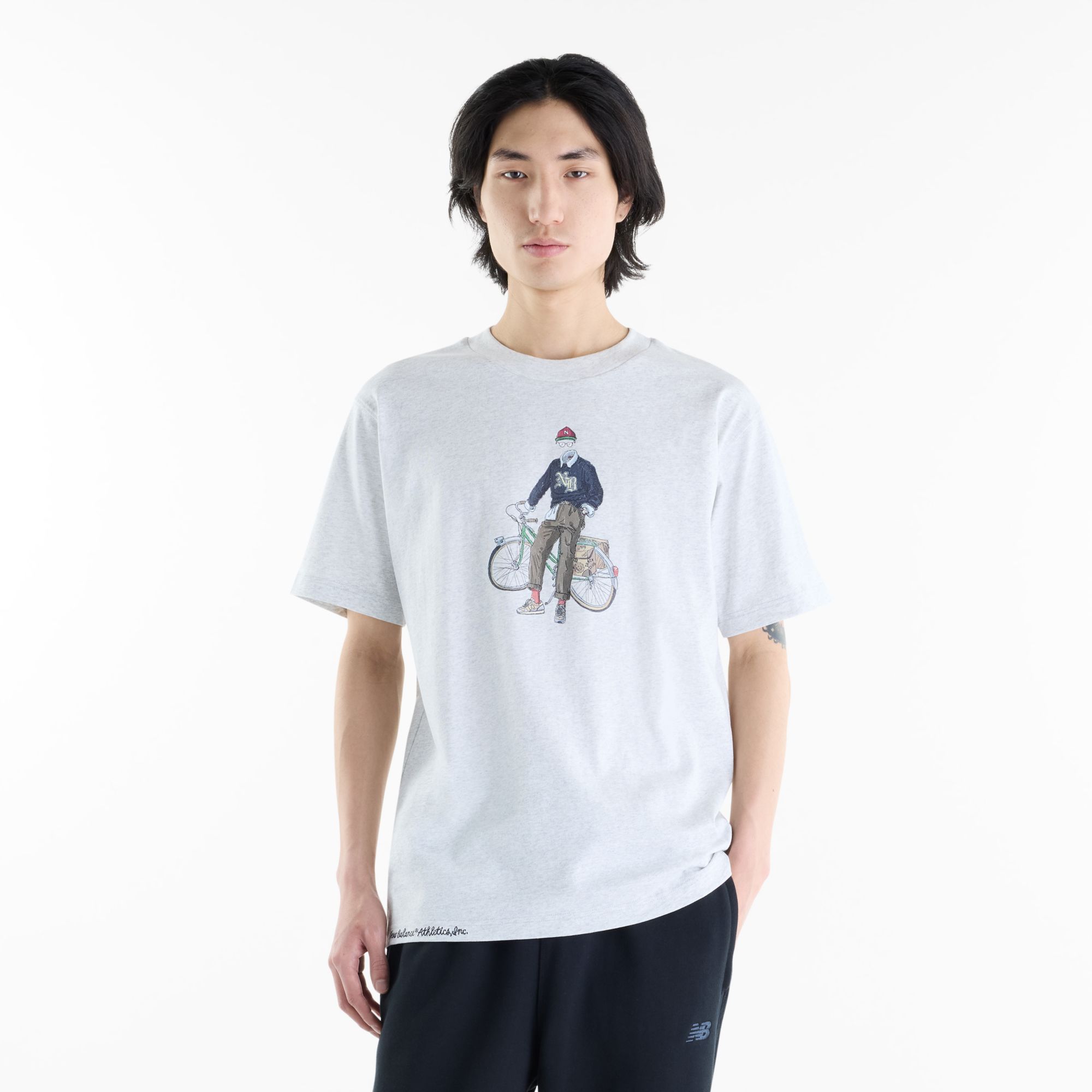 New Balance Men's Varsity Bike Graphic T-Shirt