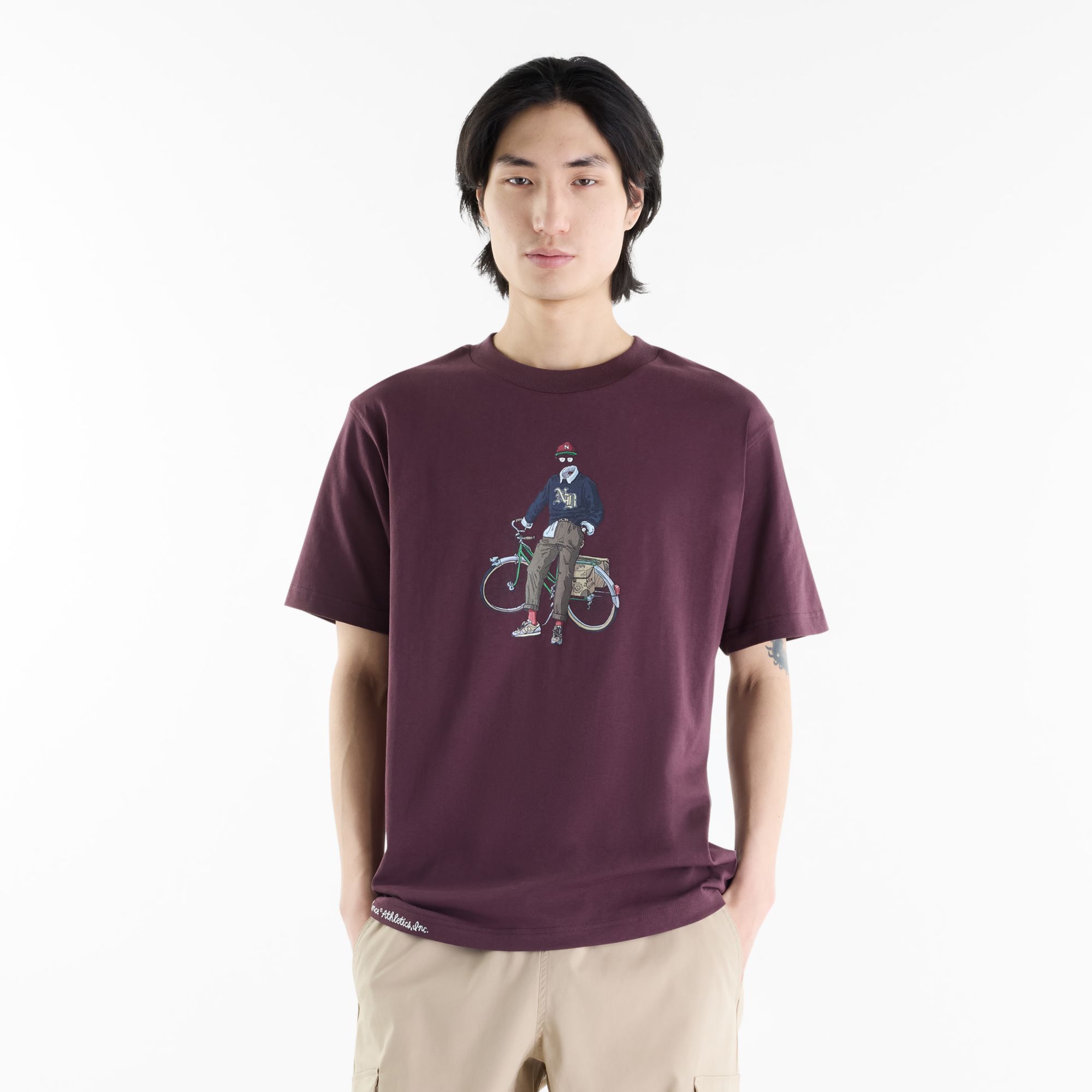 New Balance Men's Varsity Bike Graphic T-Shirt