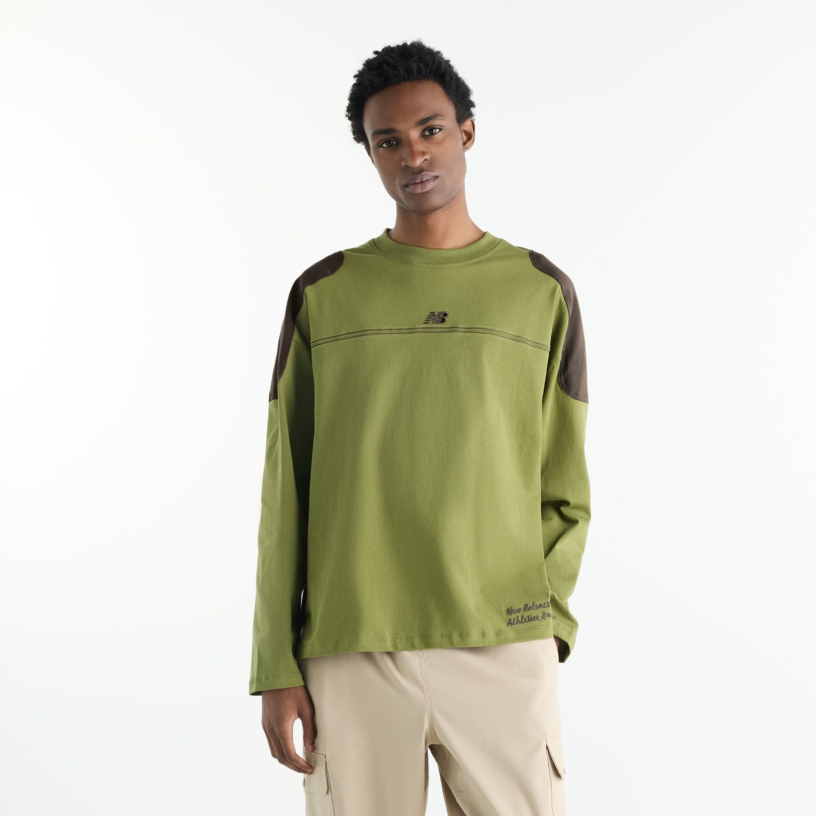 New Balance Men's Sport Legacy Graphic Long Sleeve