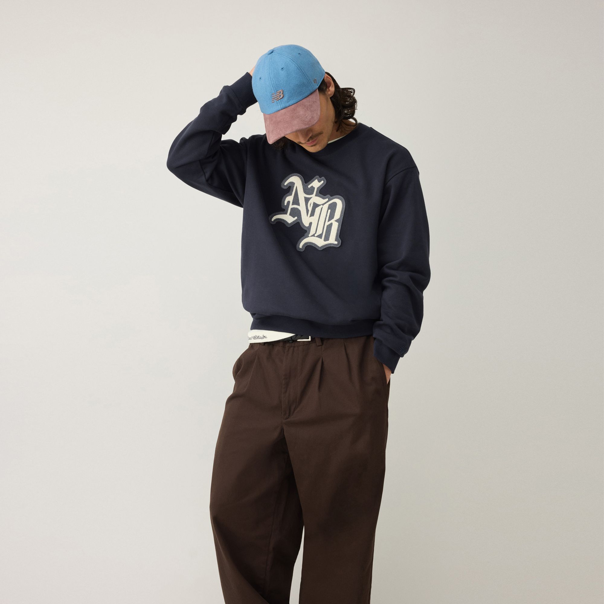 New Balance Men's Varsity Old English Crew