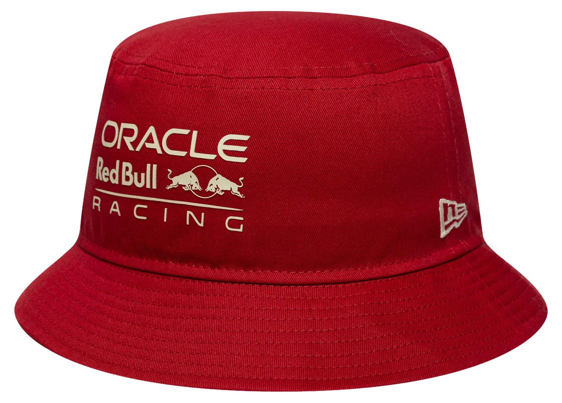 New Era Men's Red Bull Racing Red Bucket Hat