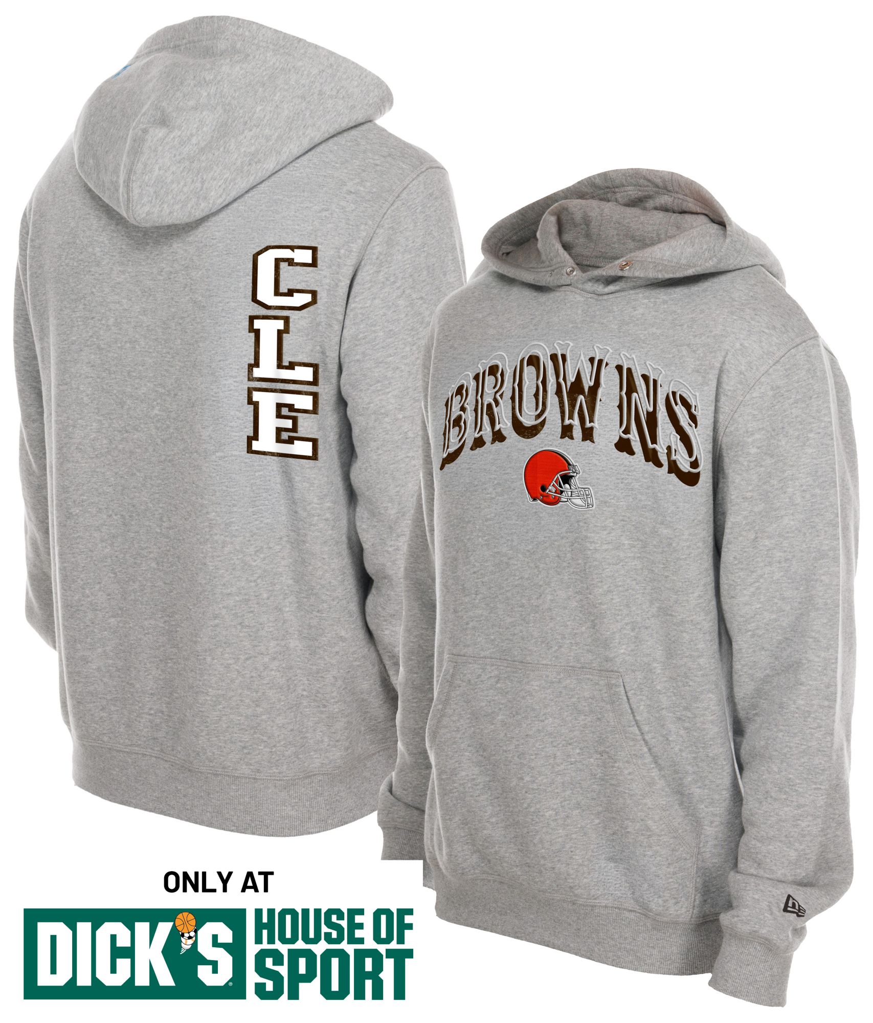 New Era Men's Cleveland Browns Puff Hoodie