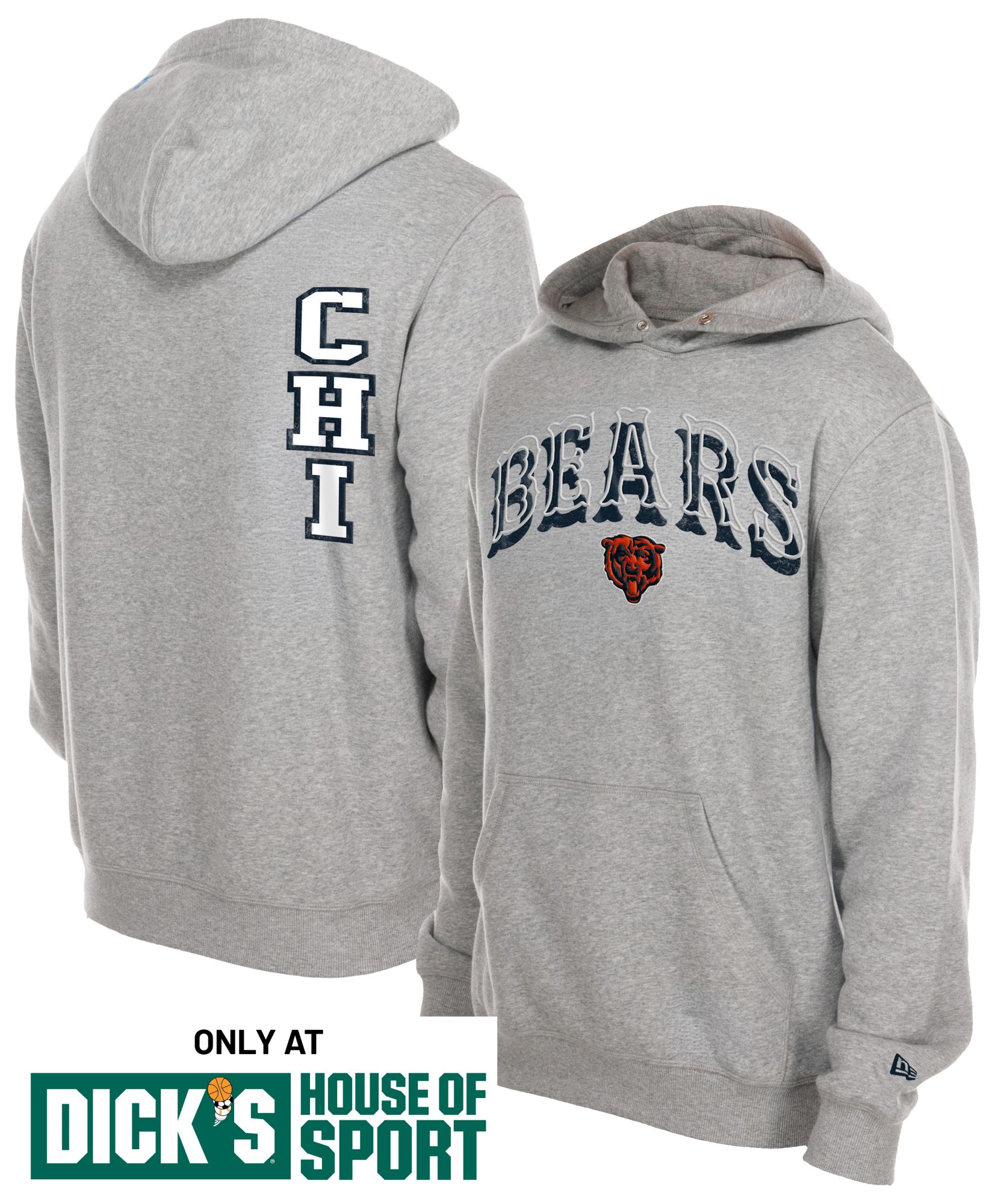 New Era Men's Chicago Bears Puff Hoodie