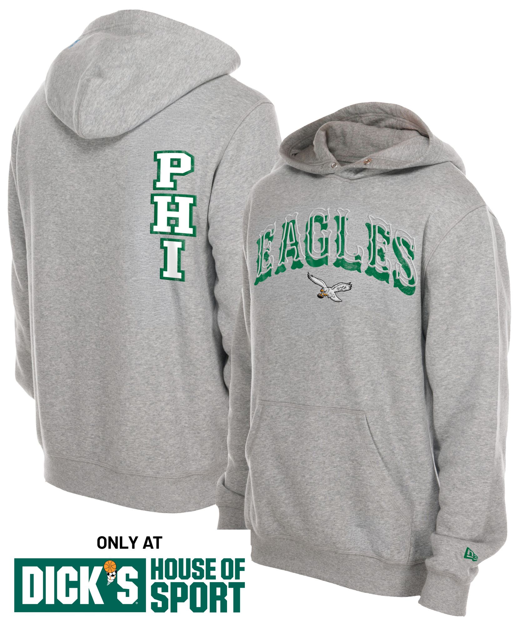 New Era Men's Philadelphia Eagles Puff Hoodie