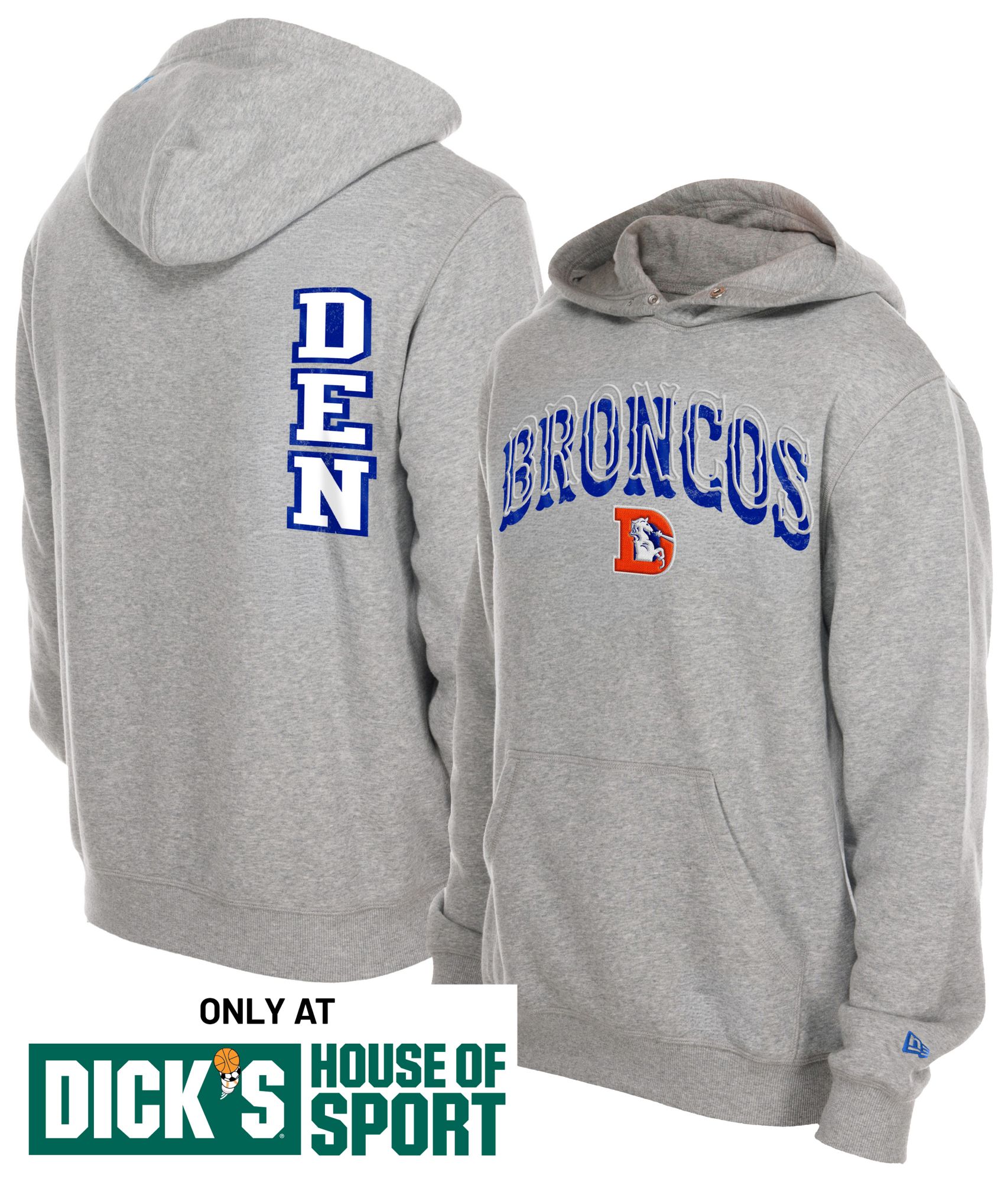 New Era Men's Denver Broncos Puff Hoodie