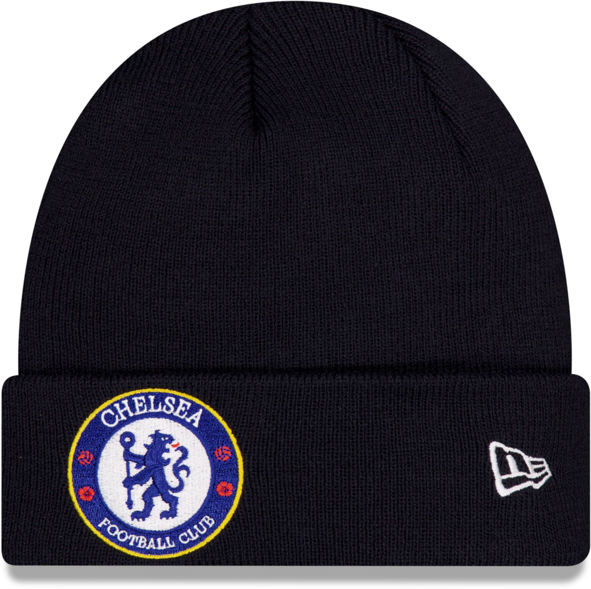 New Era Men's Chelsea FC Navy Cuff Beanie