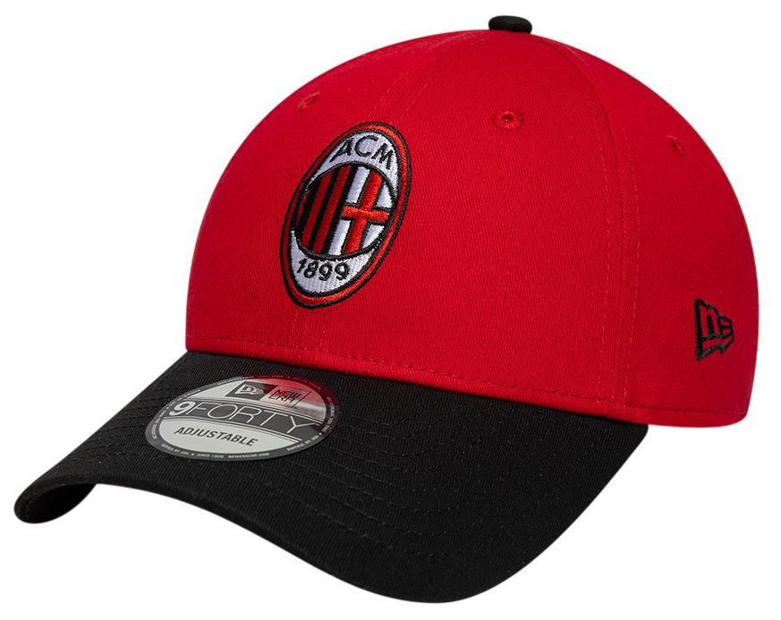 New Era Men's AC Milan Red 2026 Contrast 9Forty Adjustable Hat