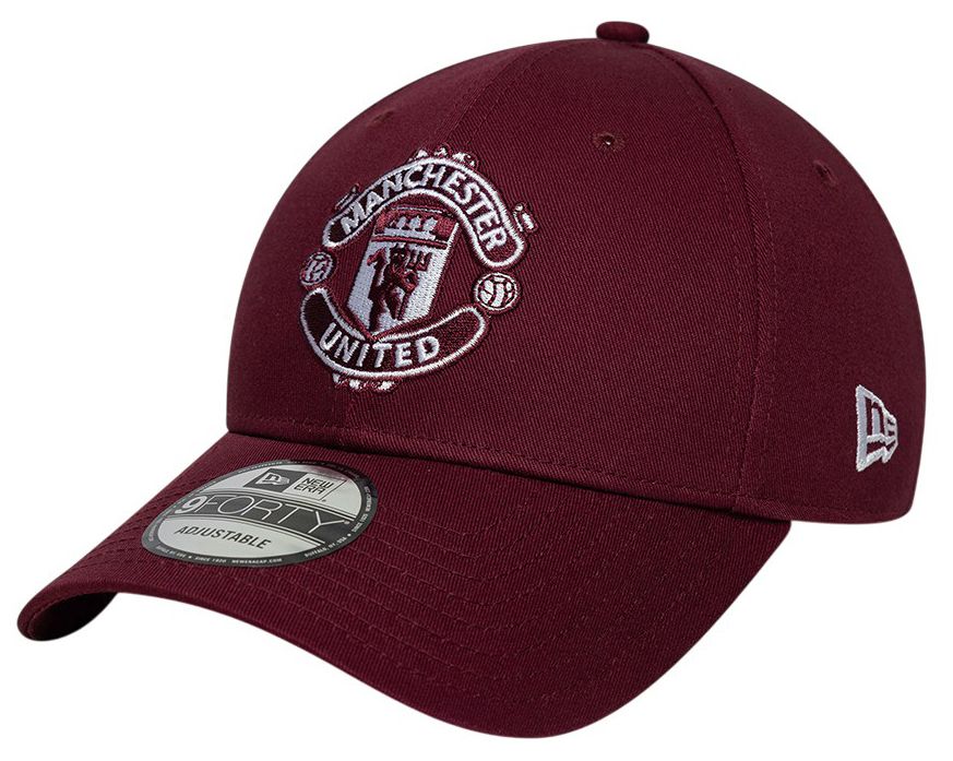 New Era Men's Manchester United Maroon 9Forty Adjustable Hat