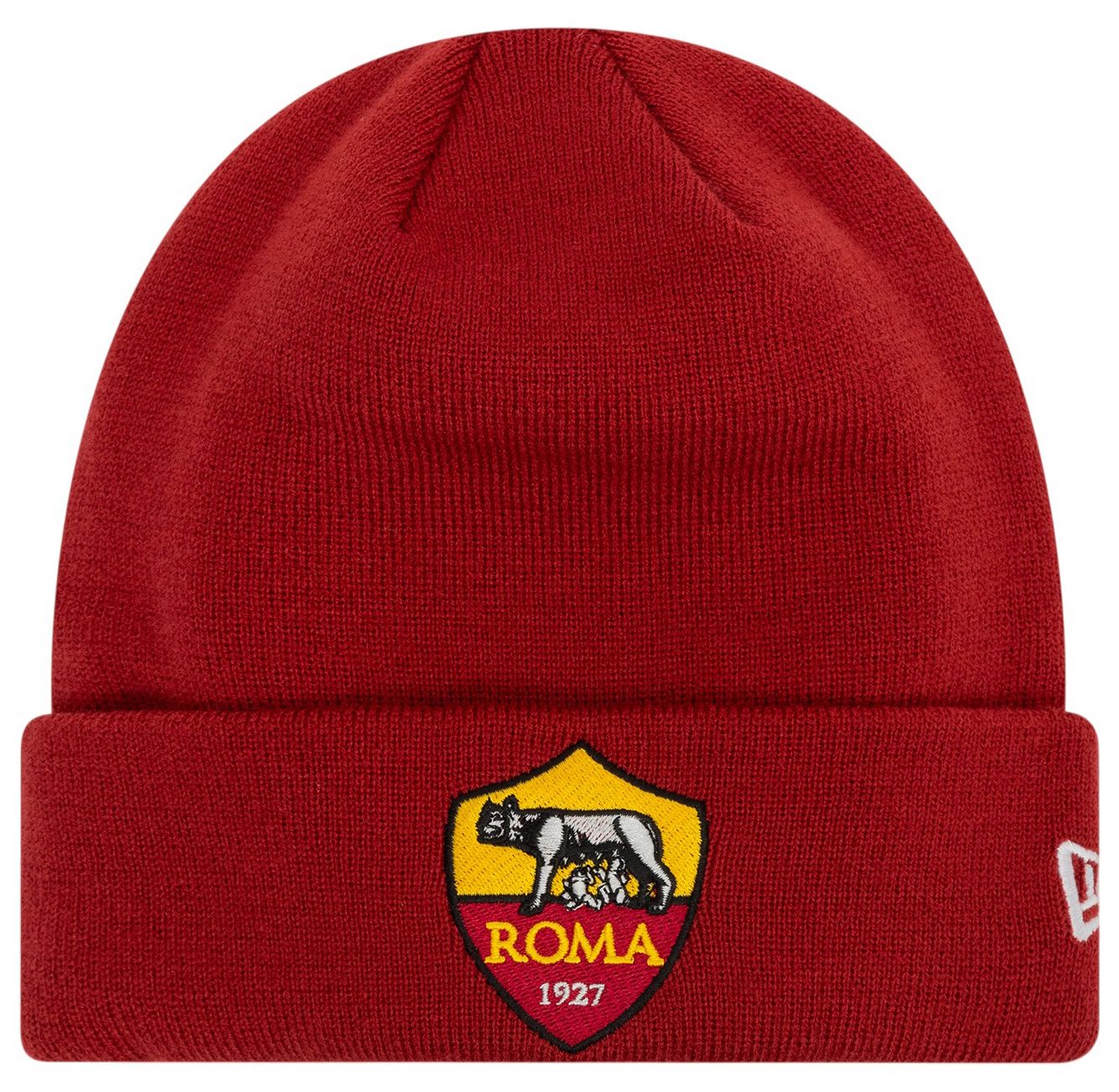 New Era Men's AS Roma Red Core Cuff Beanie