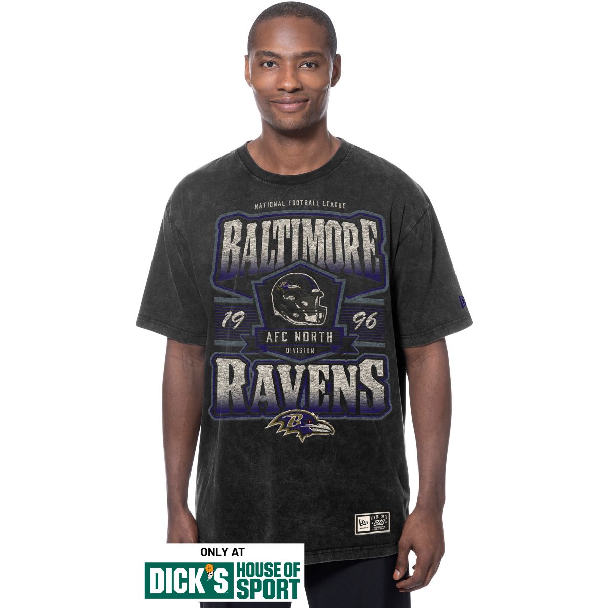 Nike Men's Baltimore Ravens Lamar Jackson #8 Black T-Shirt