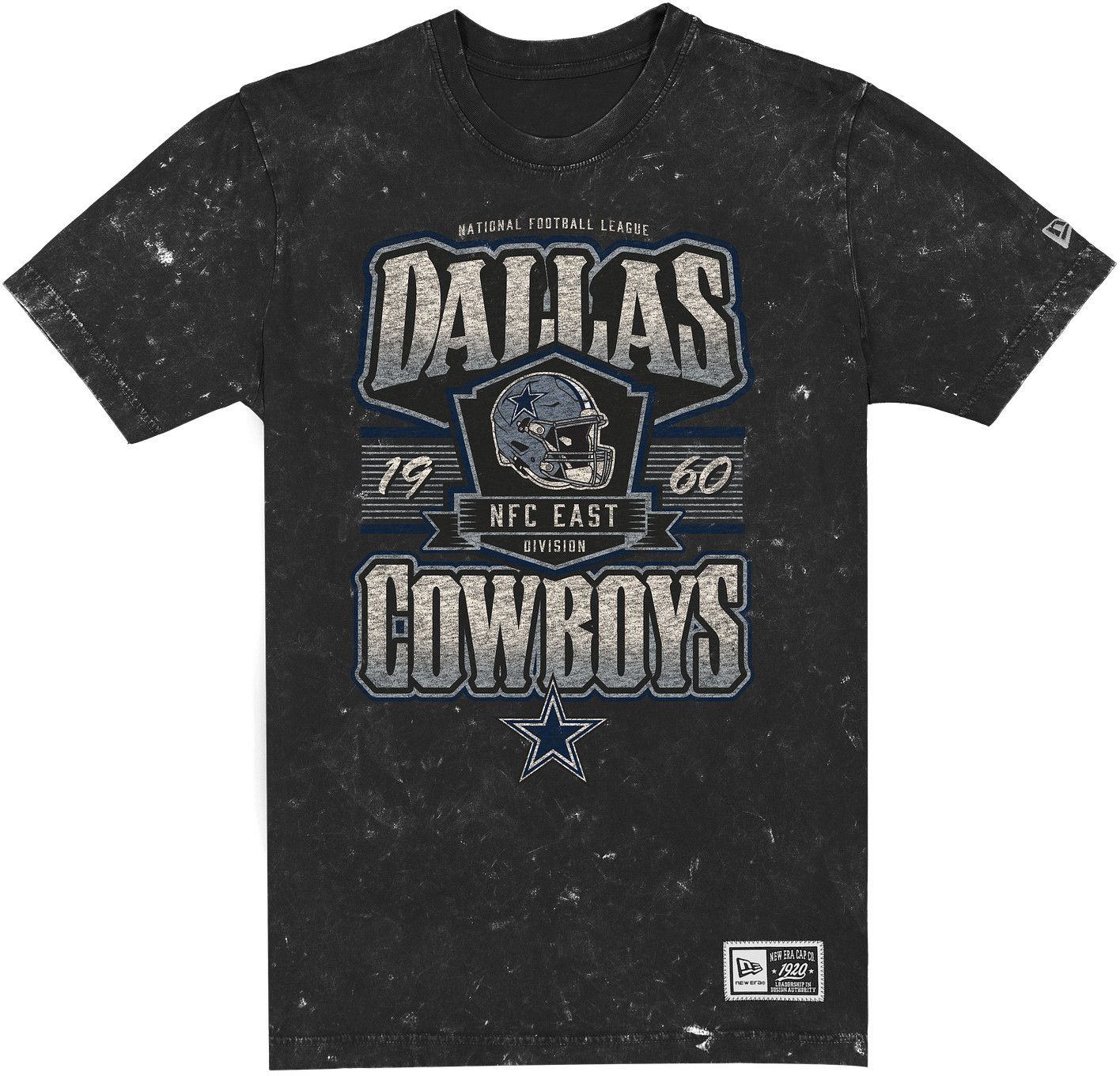 New Era Men's Dallas Cowboys Black Washed T-Shirt