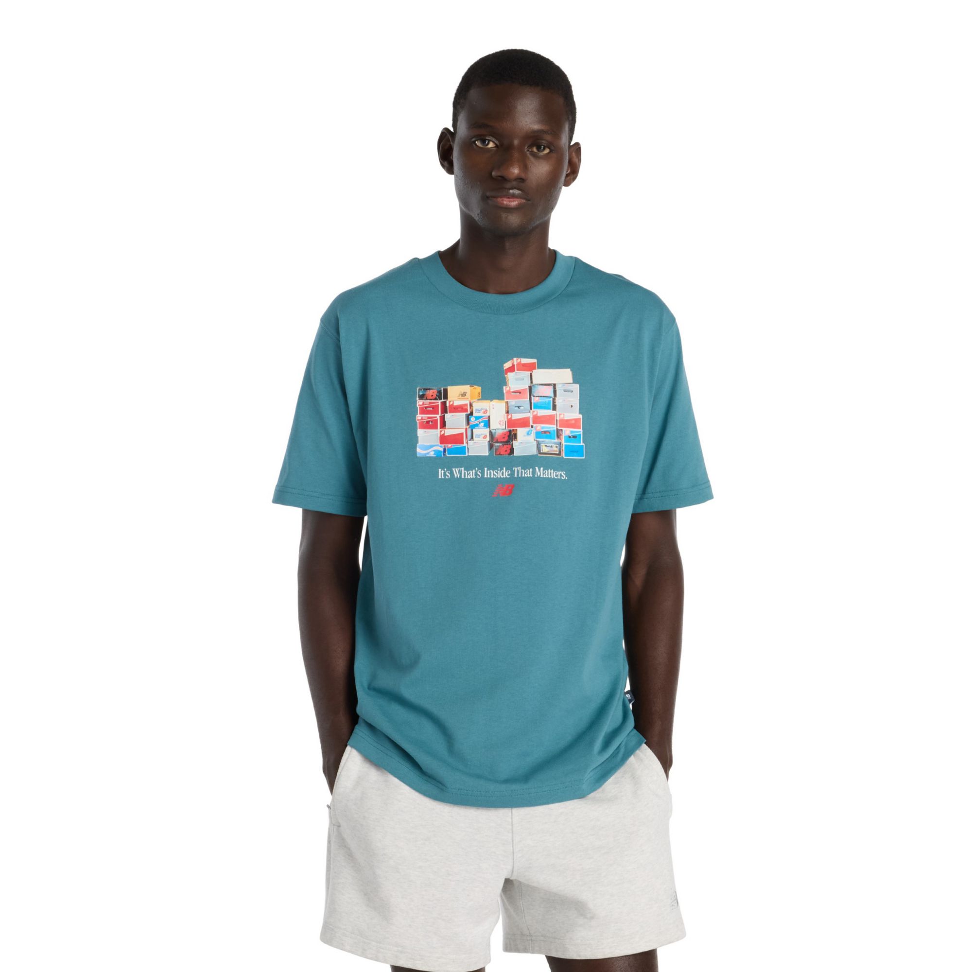 New Balance Men's Boxes Graphic T-Shirt