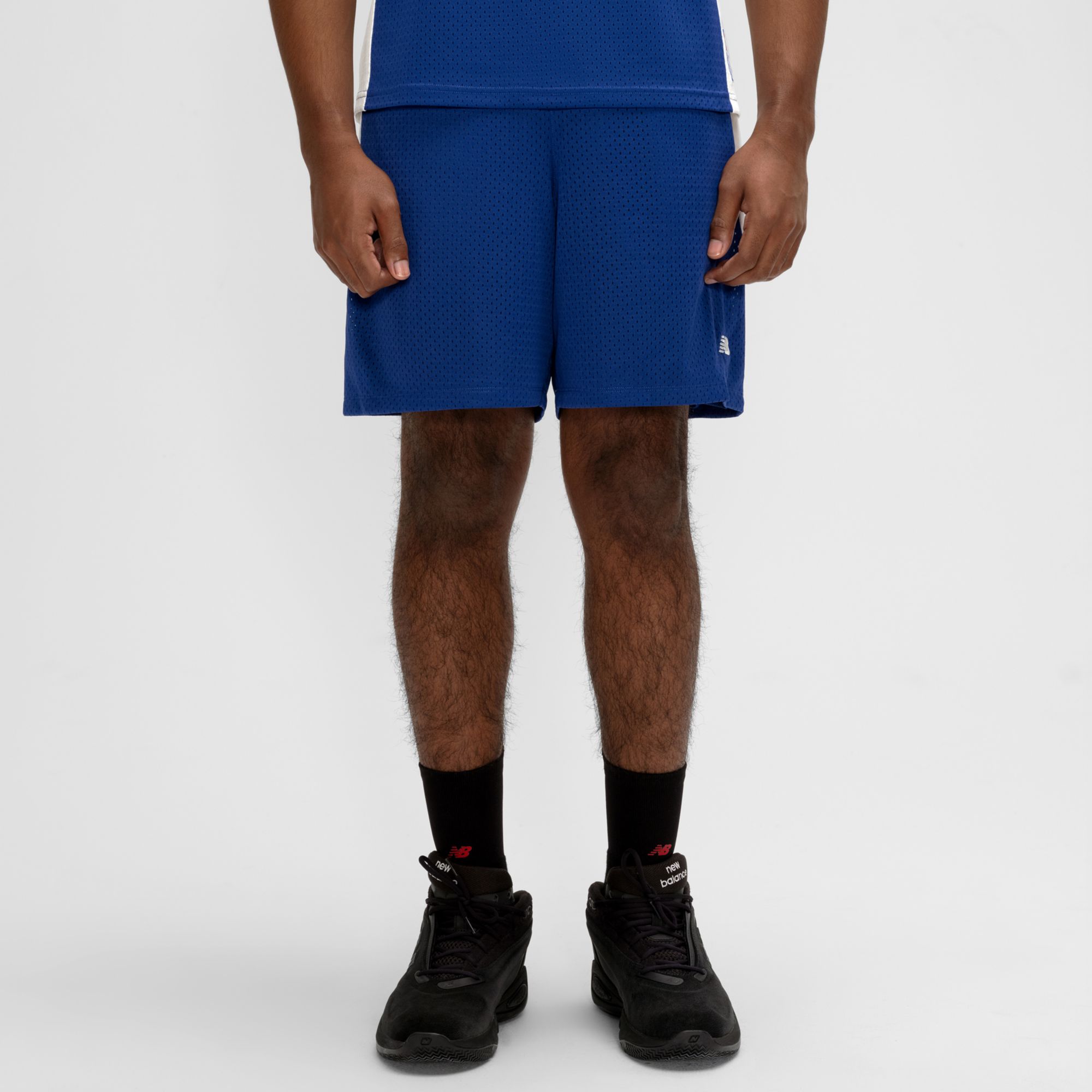 New Balance Men's Basketball Performance Mesh Shorts