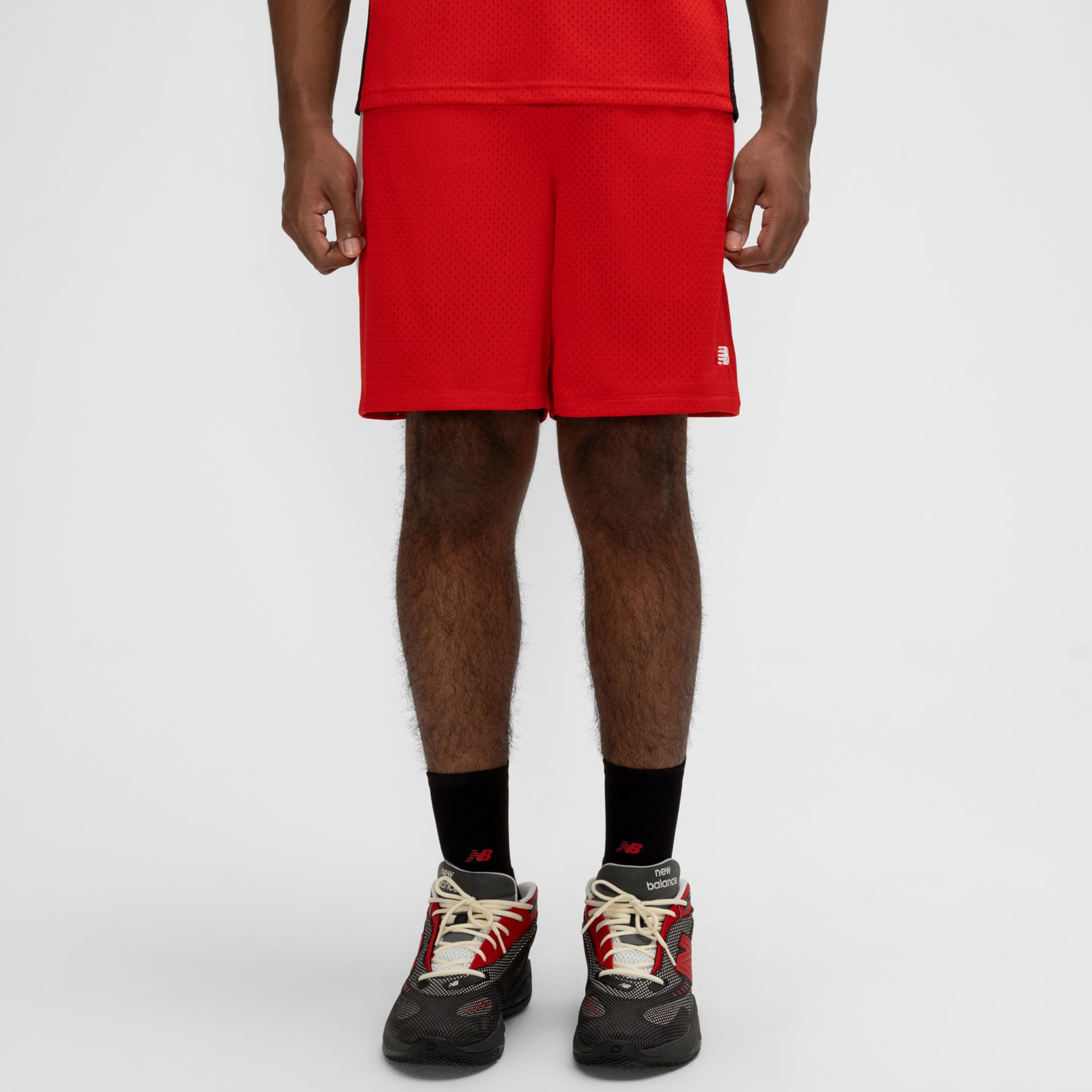 New Balance Men's Basketball Performance Mesh Shorts