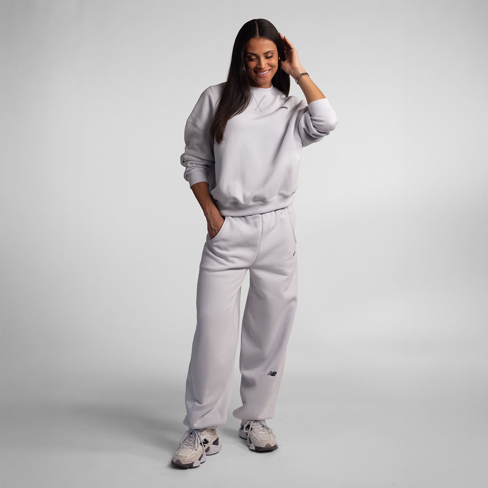 New Balance Women's Signature French Terry Crew