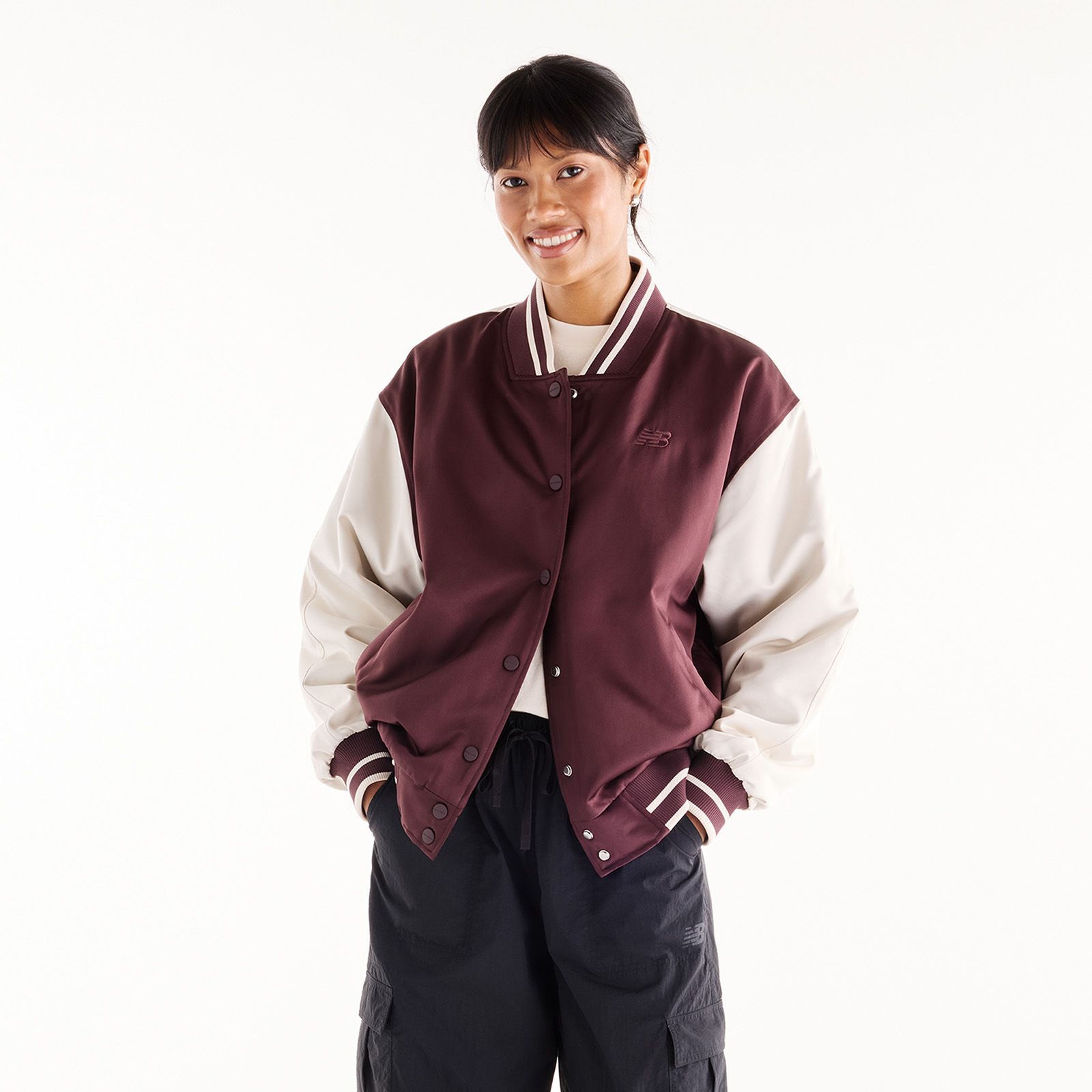 New Balance Women's Athletics Varsity Logo Jacket