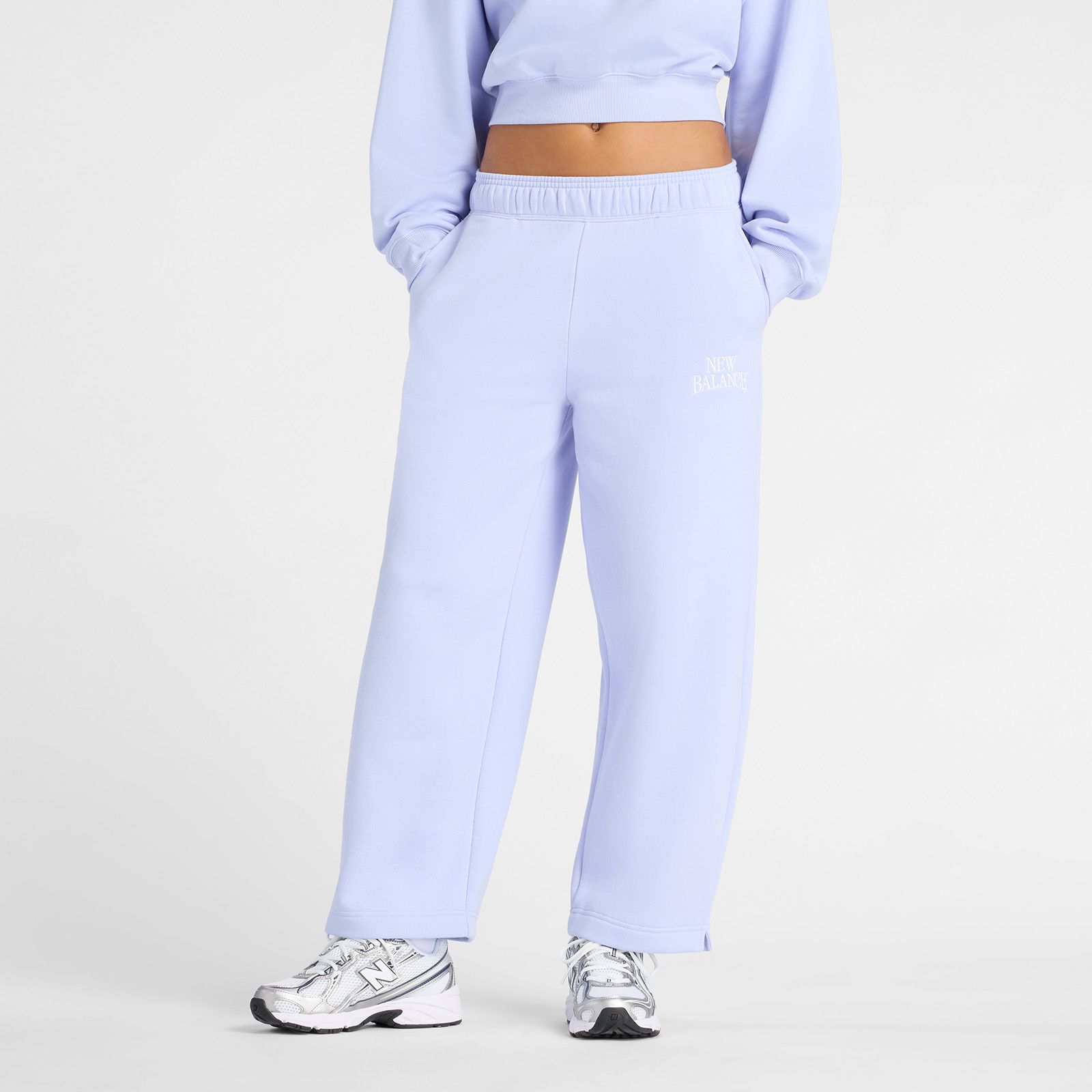 New Balance Women's Trackside Fleece Barrel Pants