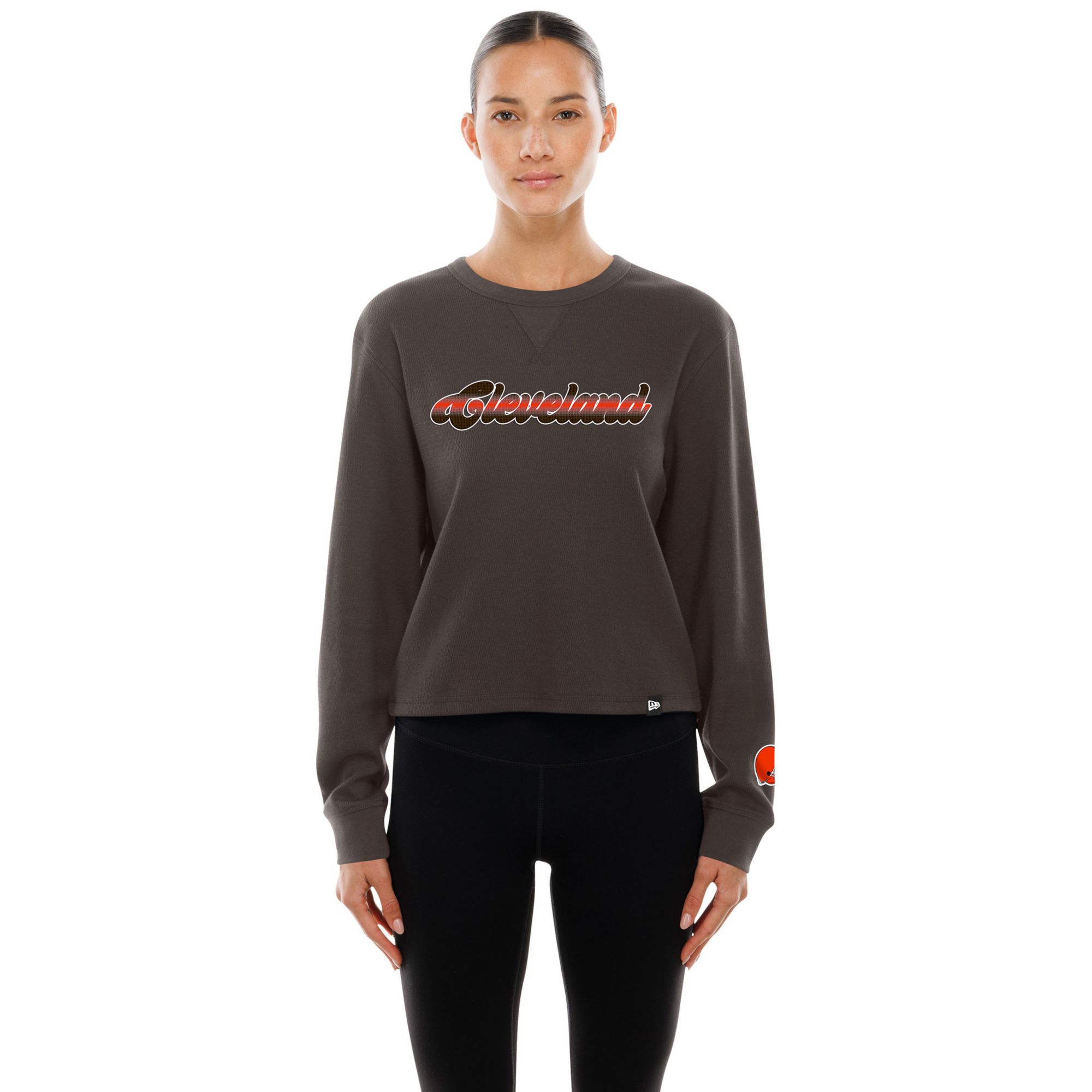 New Era Women's Cleveland Browns Thermal Long Sleeve Shirt