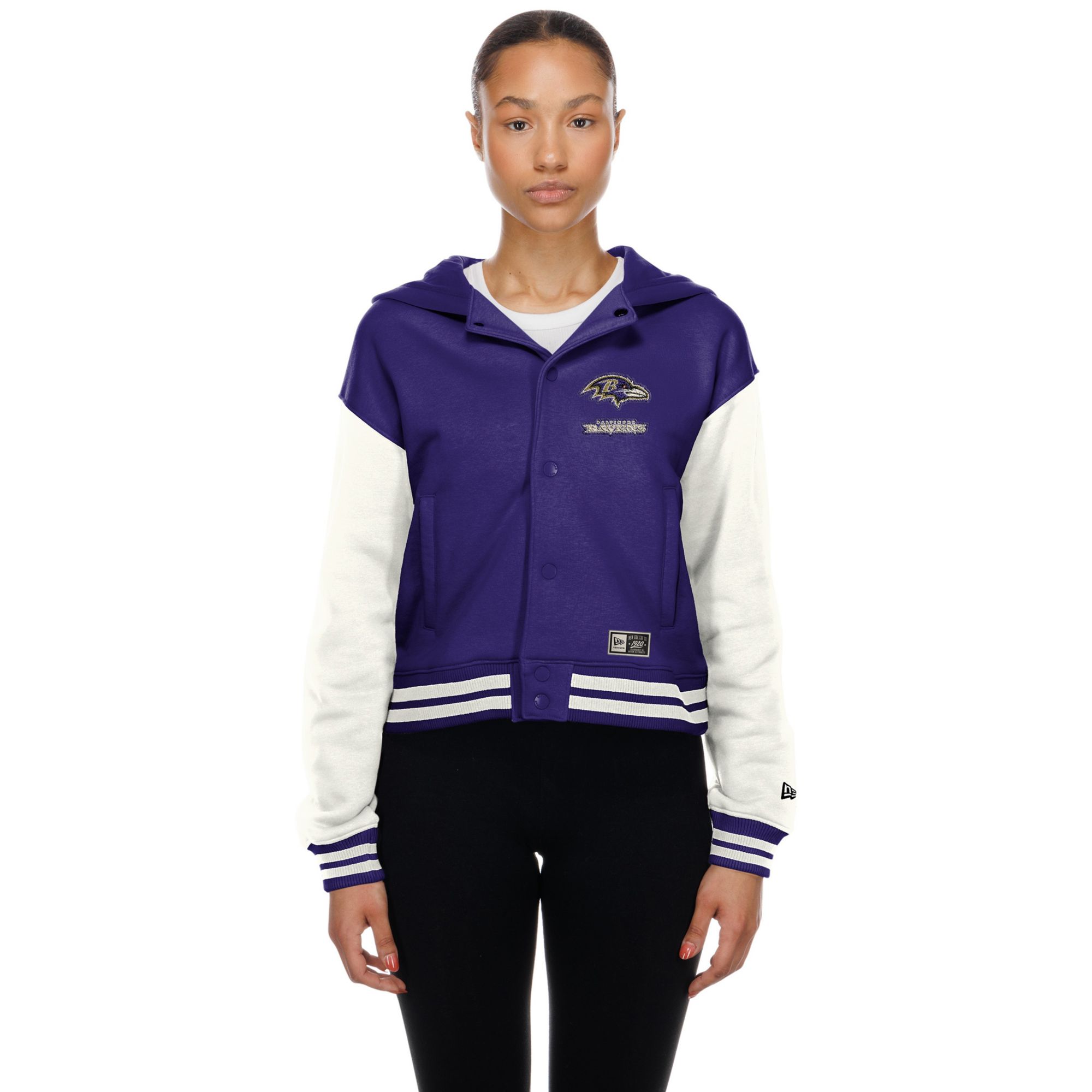 New Era Women's Baltimore Ravens Snap Jacket