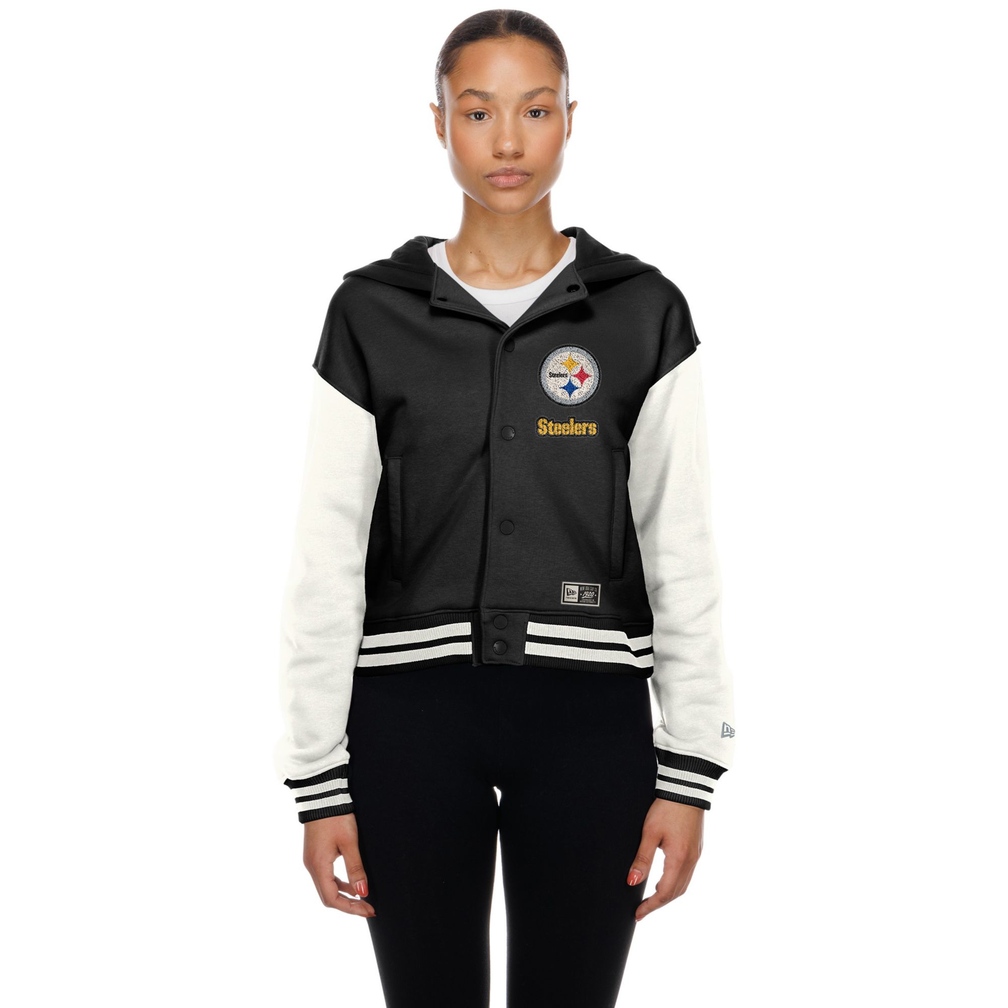 New Era Women's Pittsburgh Steelers Snap Jacket