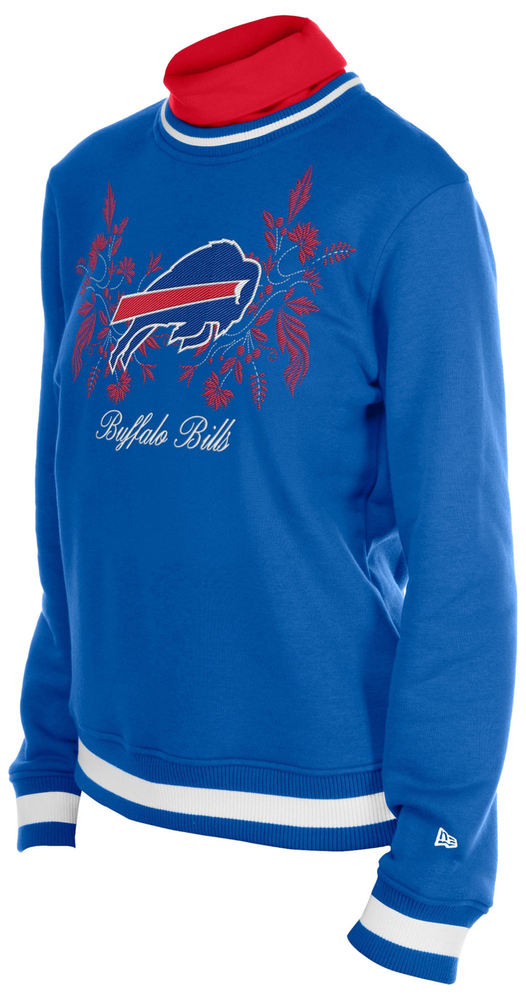 New Era Women's Buffalo Bills Embroidered Crewneck Sweatshirt