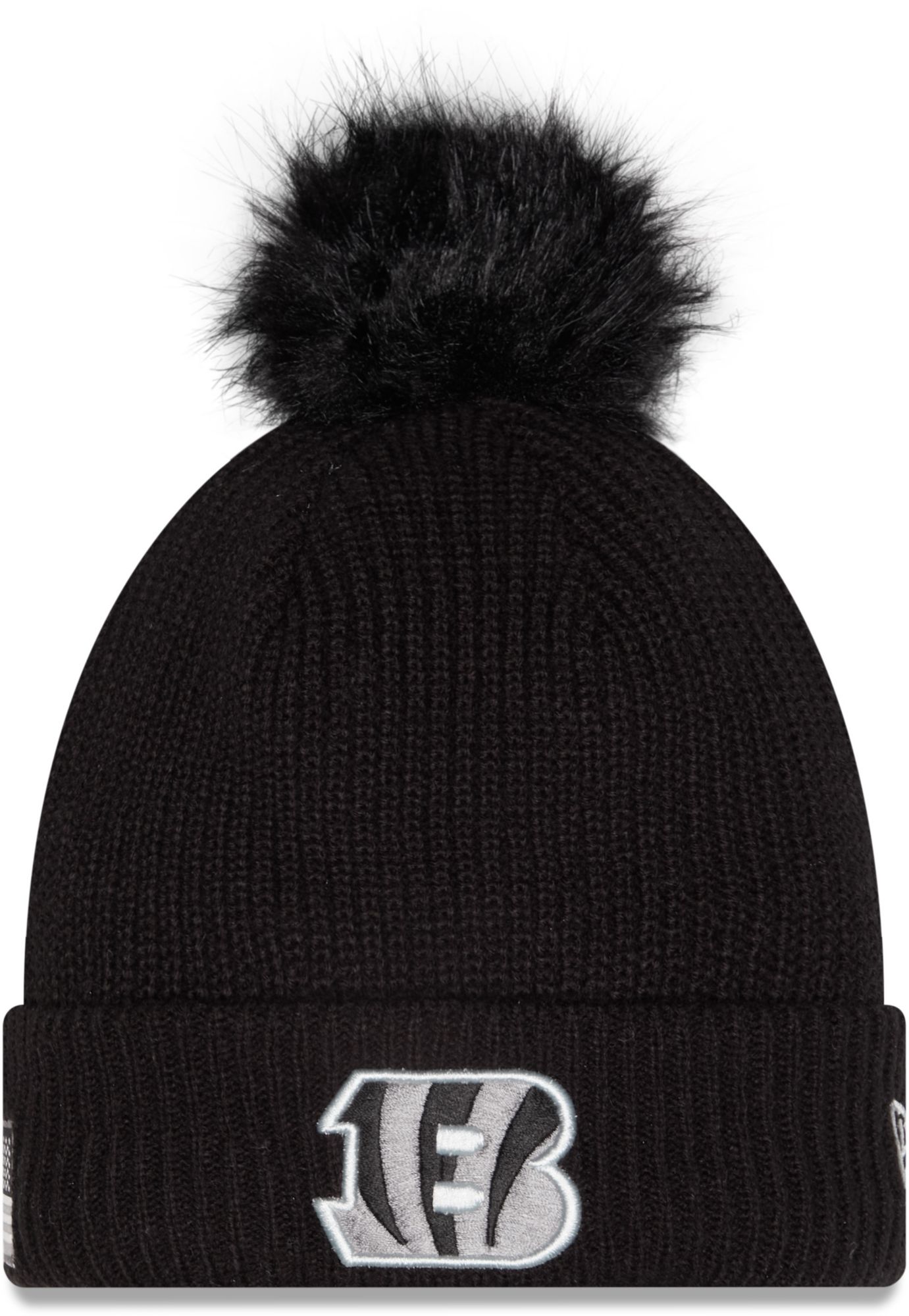 New Era Women's Cincinnati Bengals Salute To Service 2026 Sideline Knit Beanie