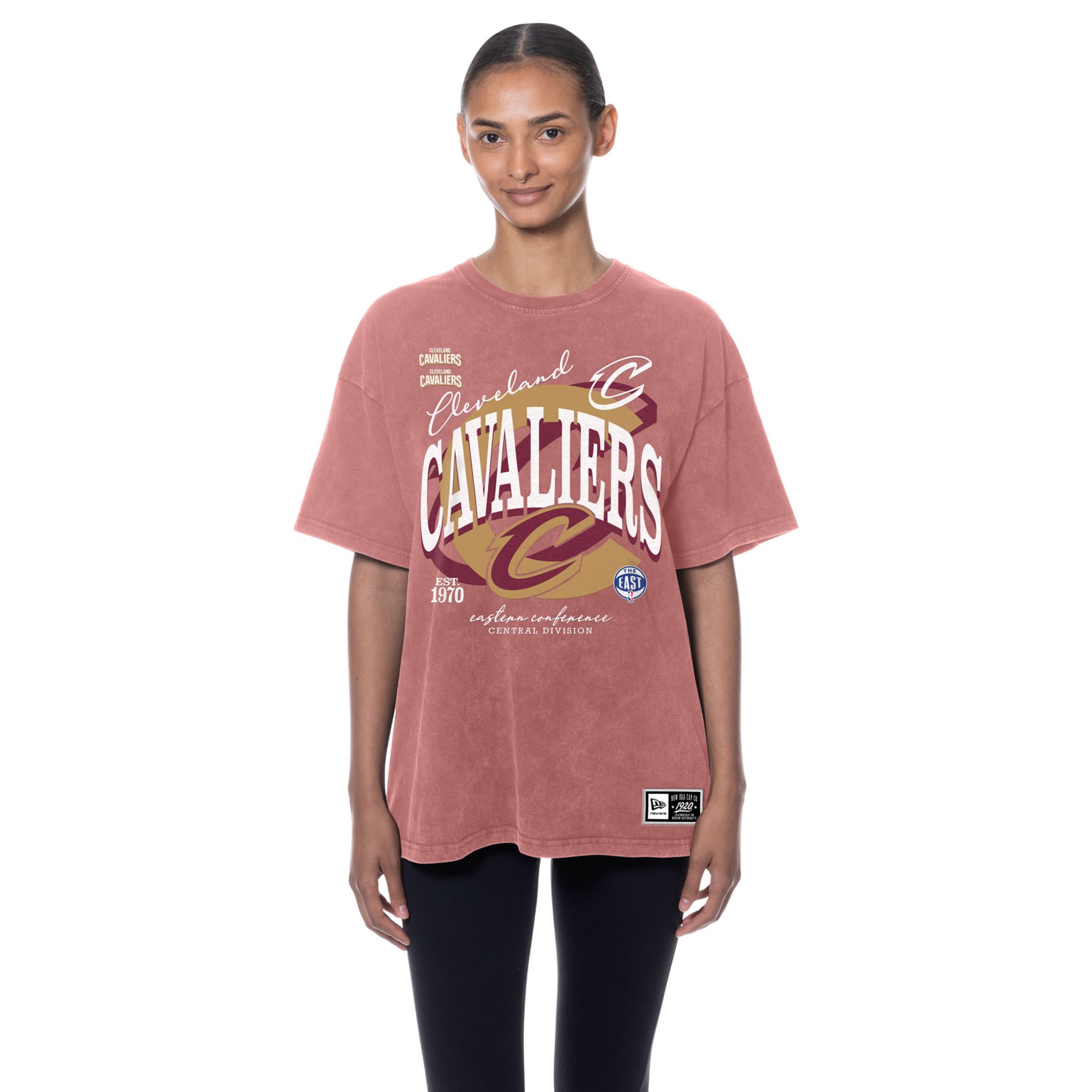 New Era Women's Cleveland Cavaliers Red T-Shirt
