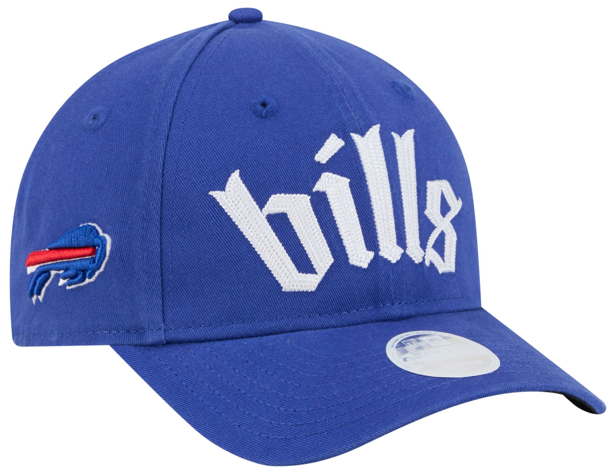 New Era Women's Buffalo Bills Medium Blue Gothic 9Forty Adjustable Hat