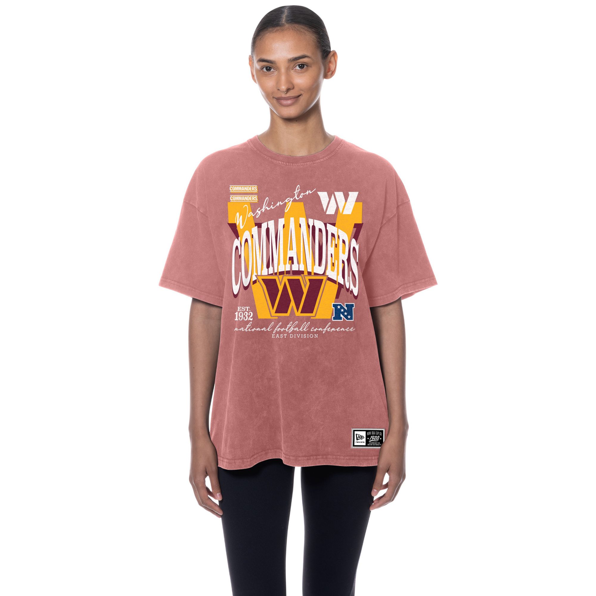 New Era Women's Washington Commanders Red T-Shirt