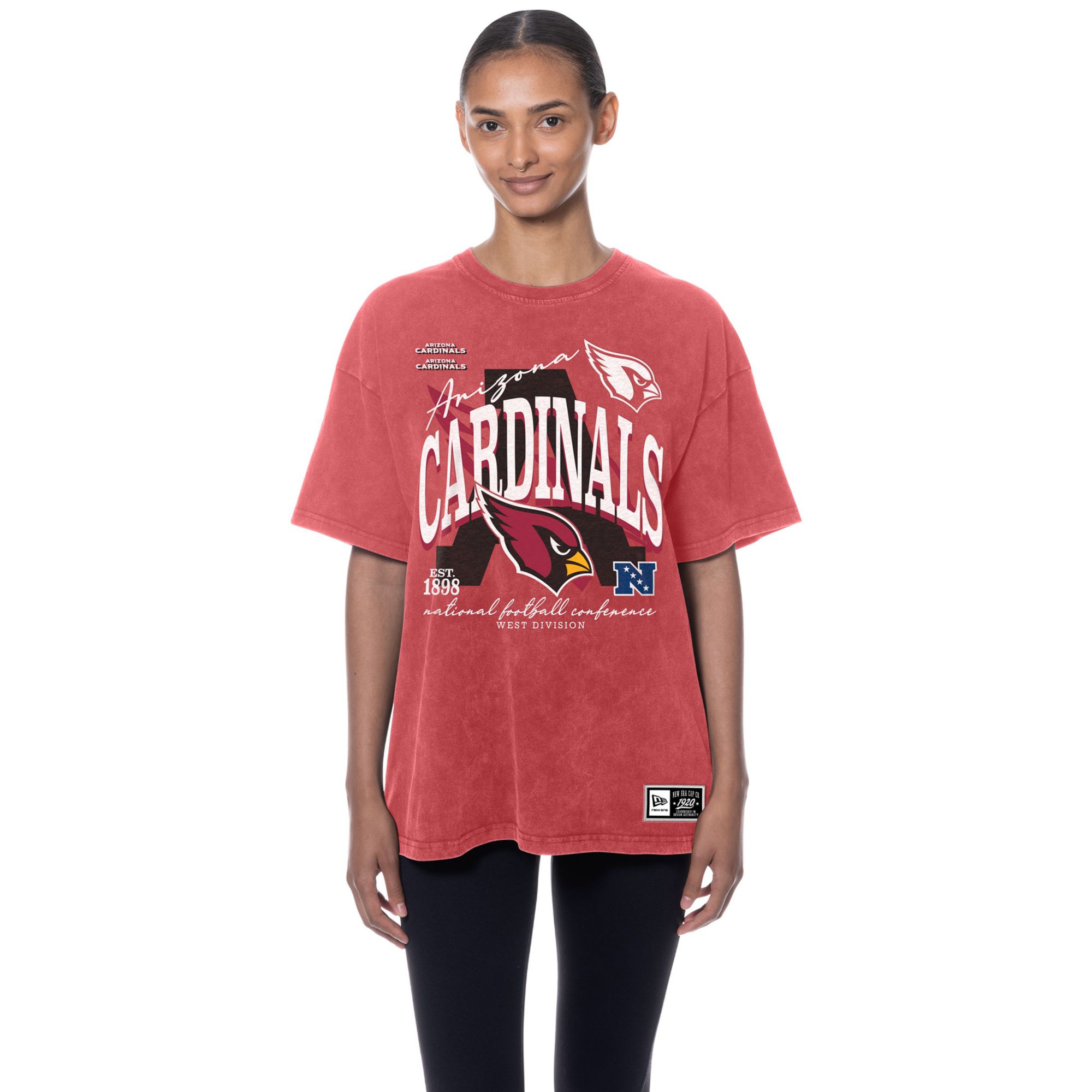 New Era Women's Arizona Cardinals Red Shirt