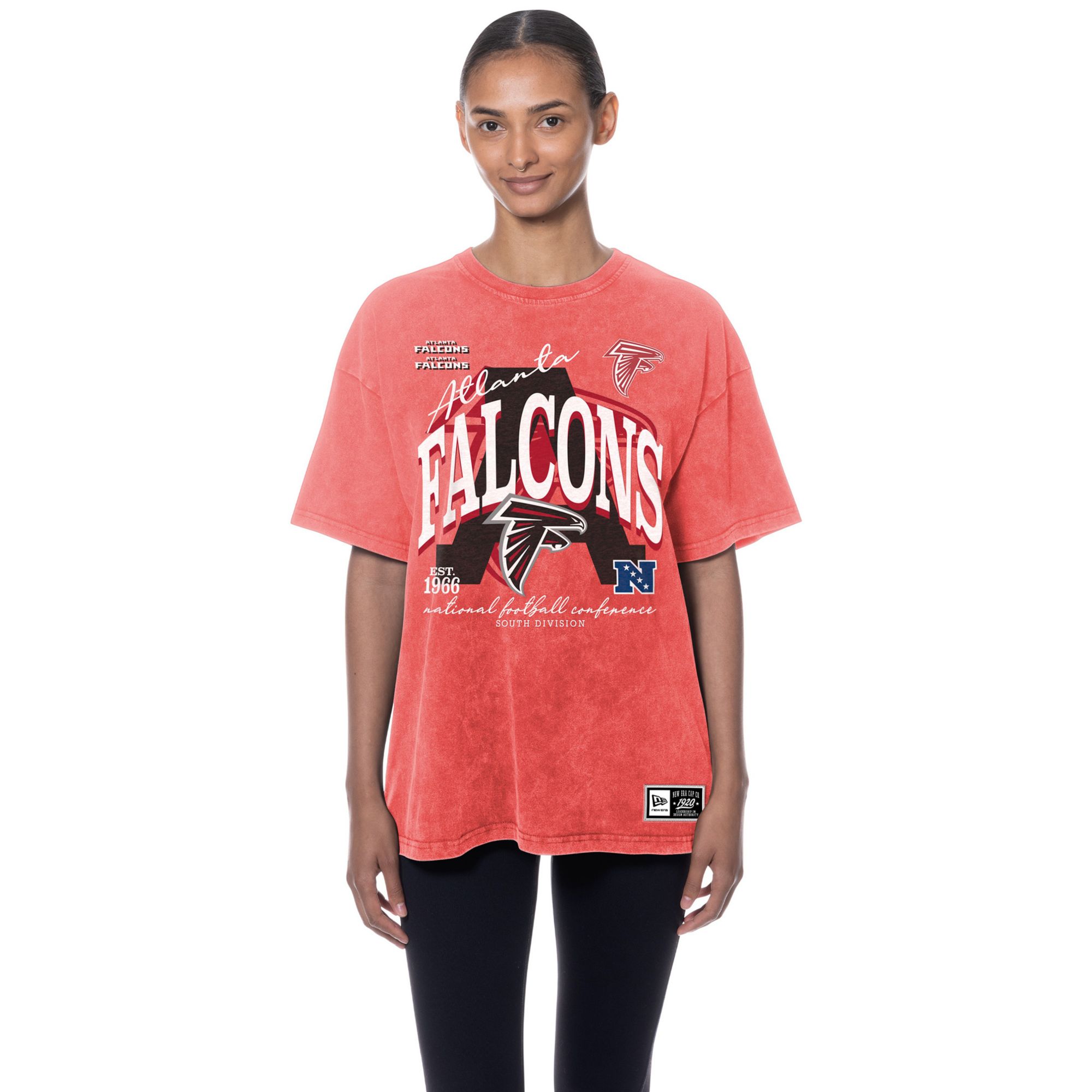 New Era Women's Atlanta Falcons Red T-Shirt