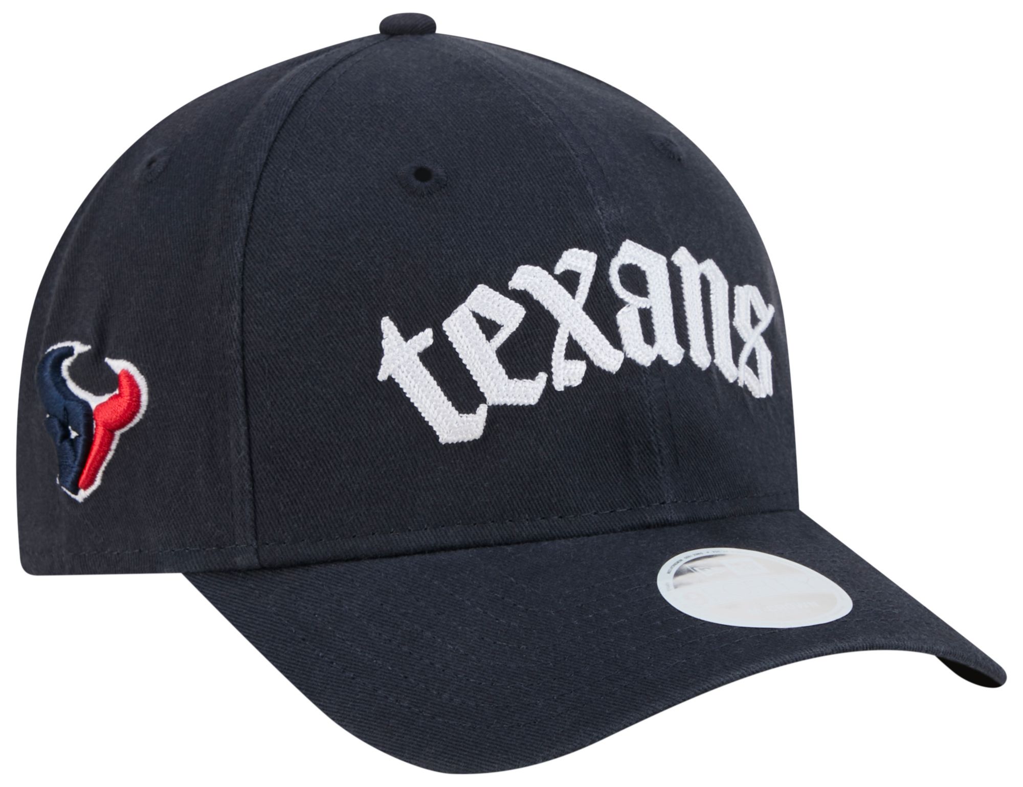New Era Women's Houston Texans Navy Gothic 9Forty Adjustable Hat