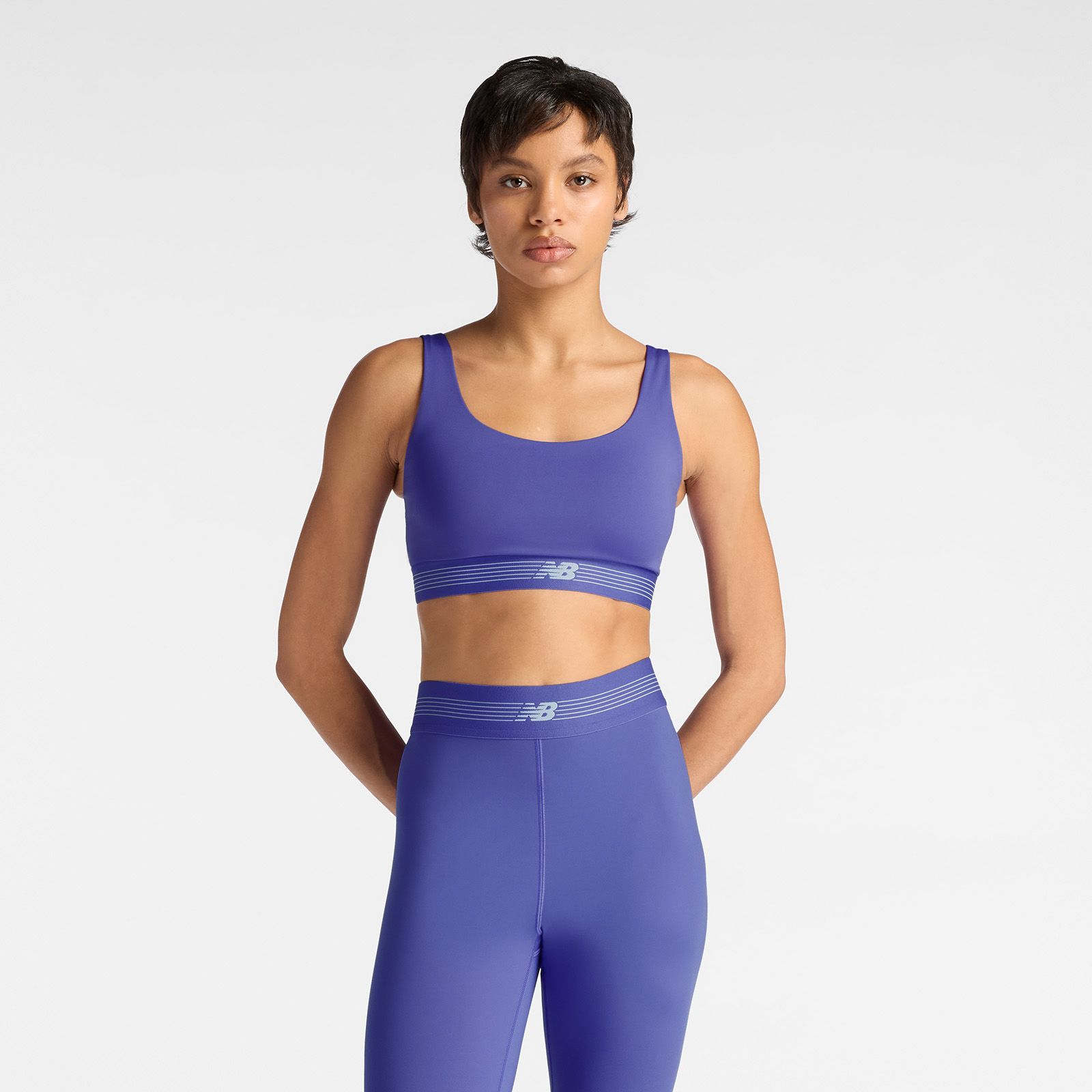 New Balance Women's AC Train Bra Electric Purple thumbnail