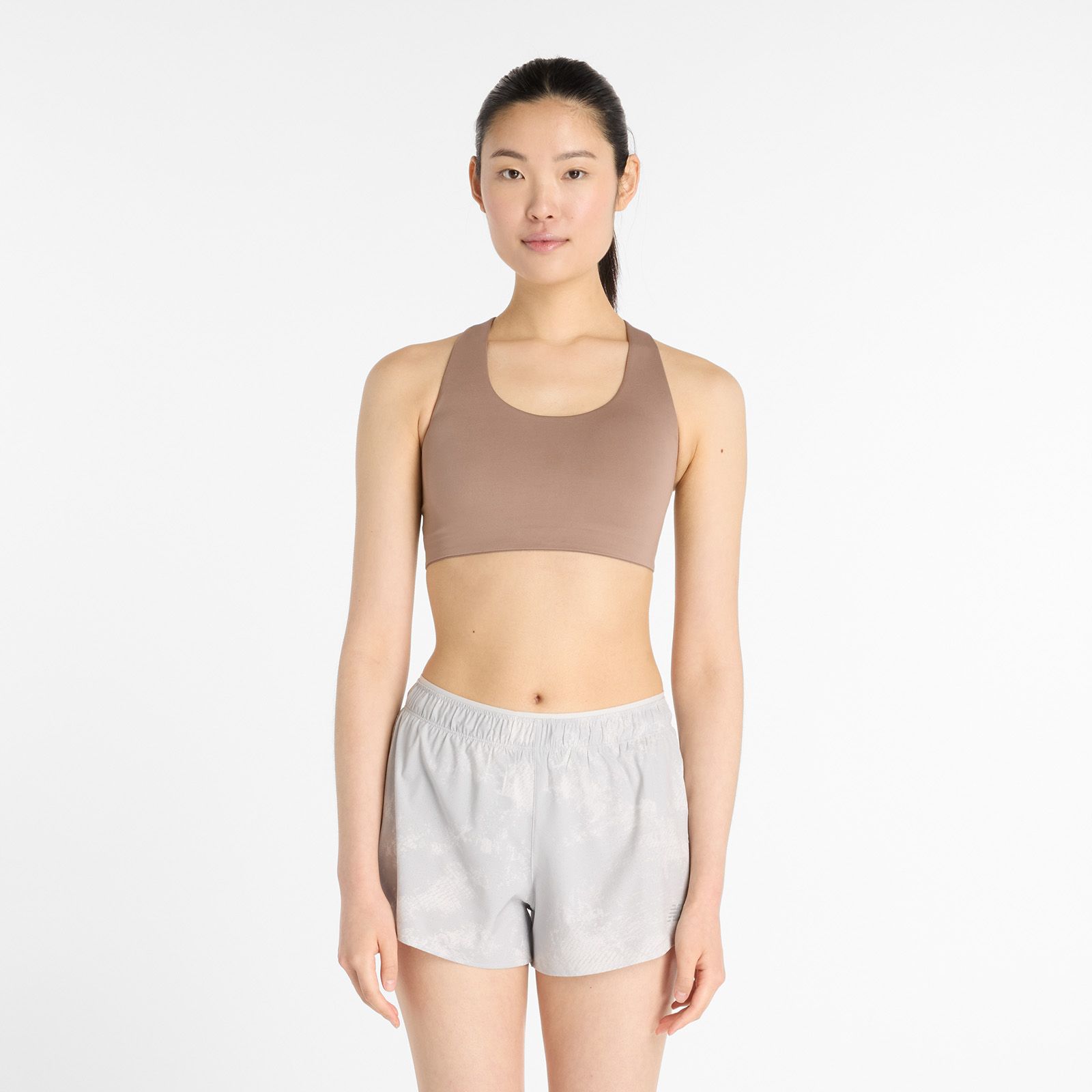 New Balance Women's Define Train Bra - Brown