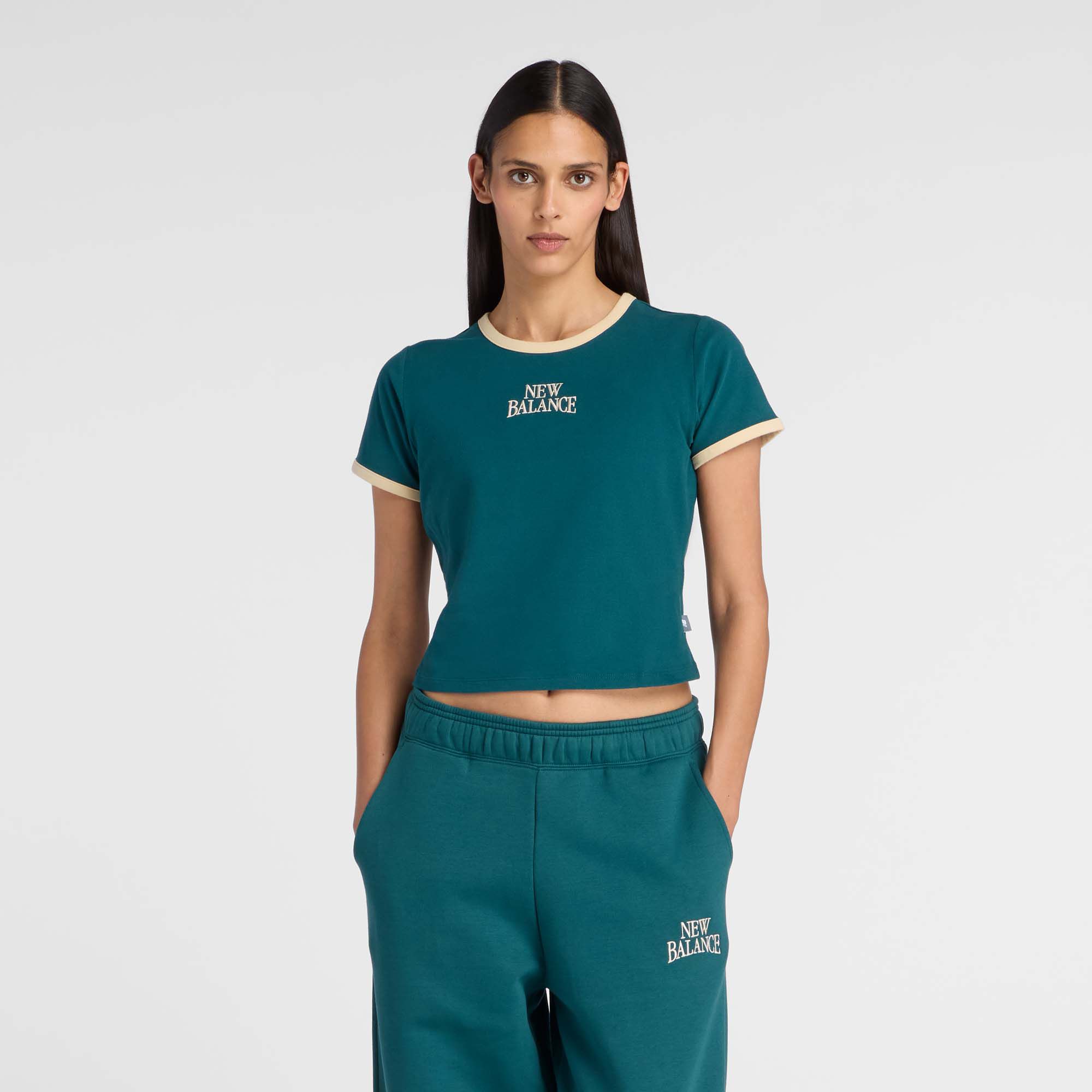 New Balance Women's Trackside Ringer T-Shirt