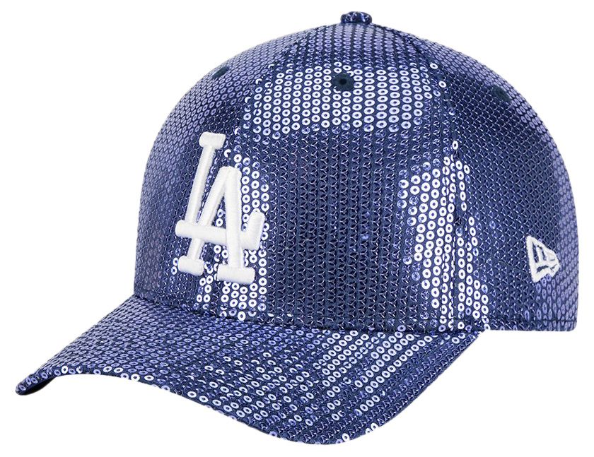New Era Women's Los Angeles Dodgers Blue Sequin 9Forty Adjustable Hat