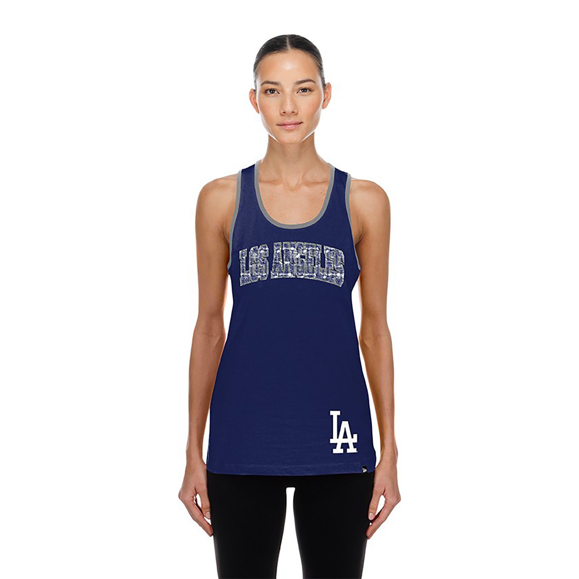 New Era Women's Los Angeles Dodgers Blue Game Day Tank Top