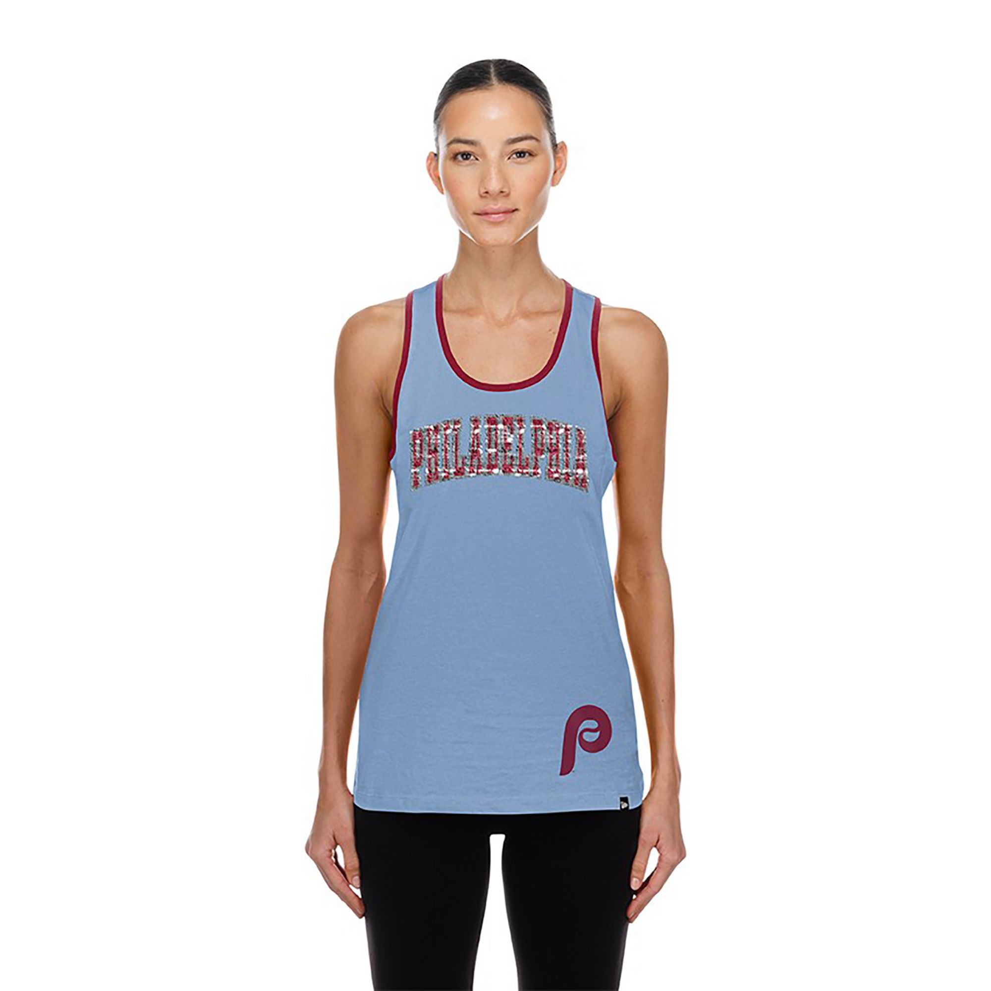 New Era Women's Philadelphia Phillies Blue Game Day Tank Top