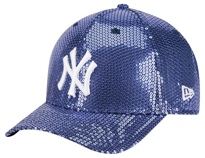 New Era Women's New York Yankees Navy Sequin 9Forty Adjustable Hat